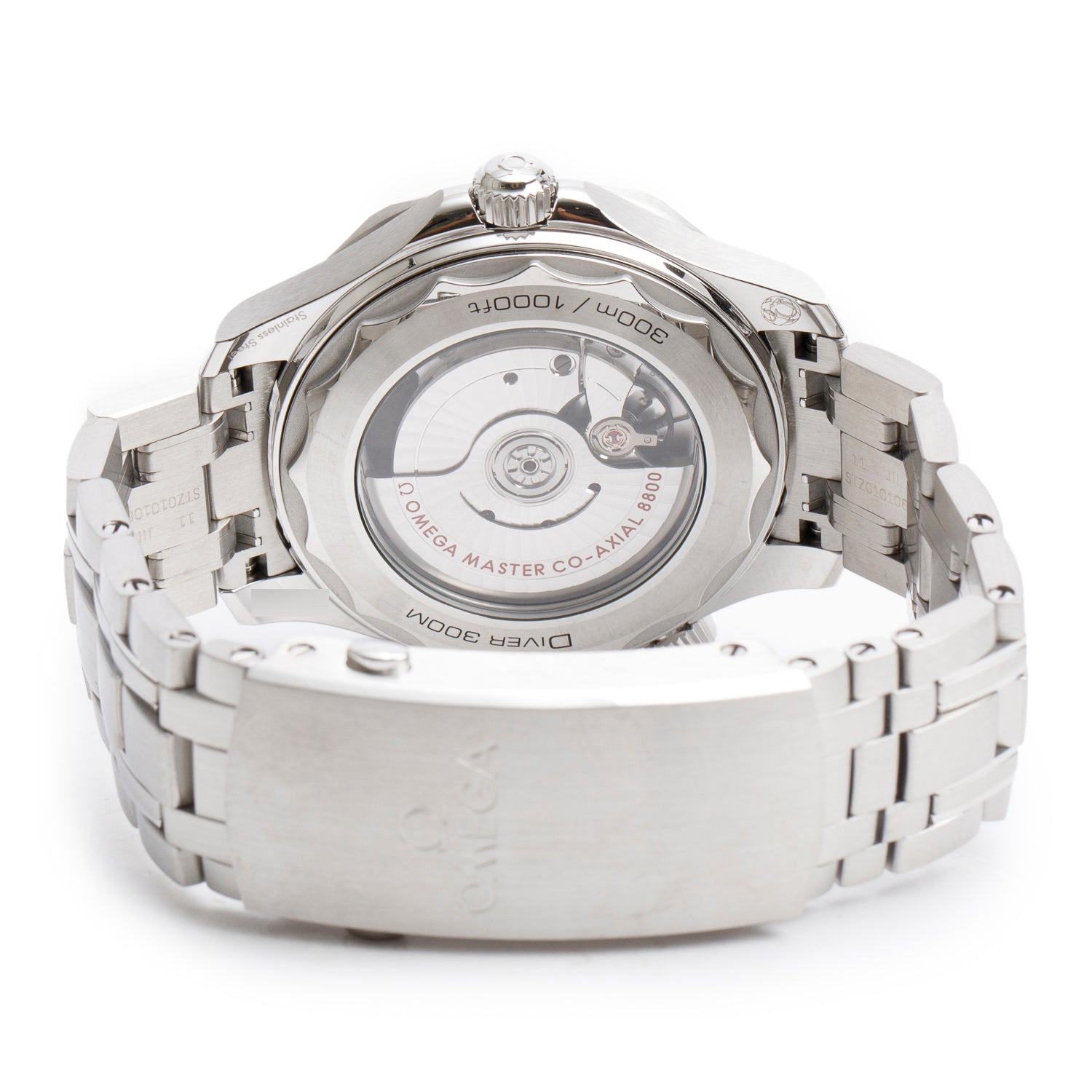 Omega 2023 Stainless Steel Seamaster Diver 300M Co-Axial Chronometer 42 MM Watch Black Dial w/ Box & Papers