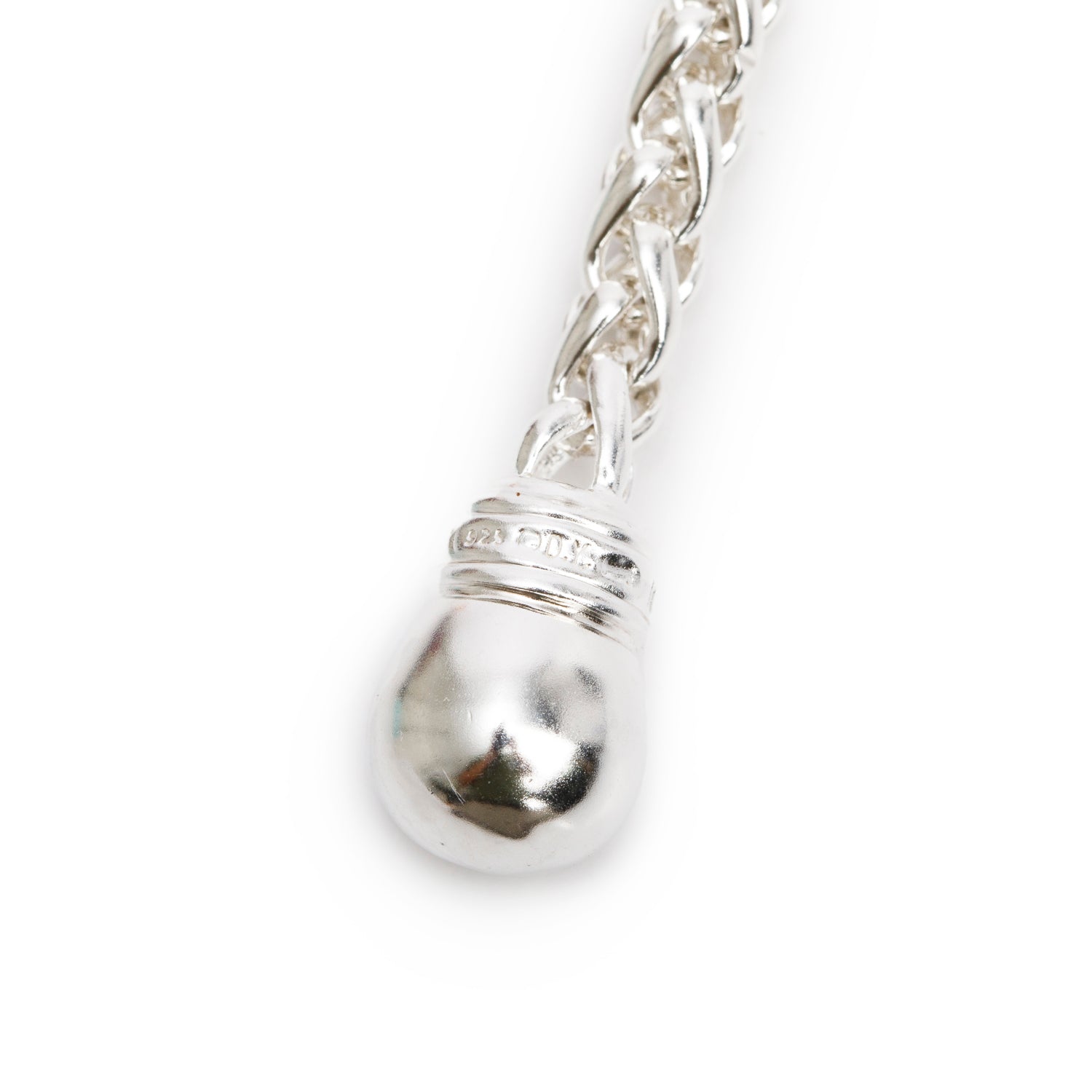 David Yurman Sterling Silver Diamond Quatrefoil Lariat Necklace