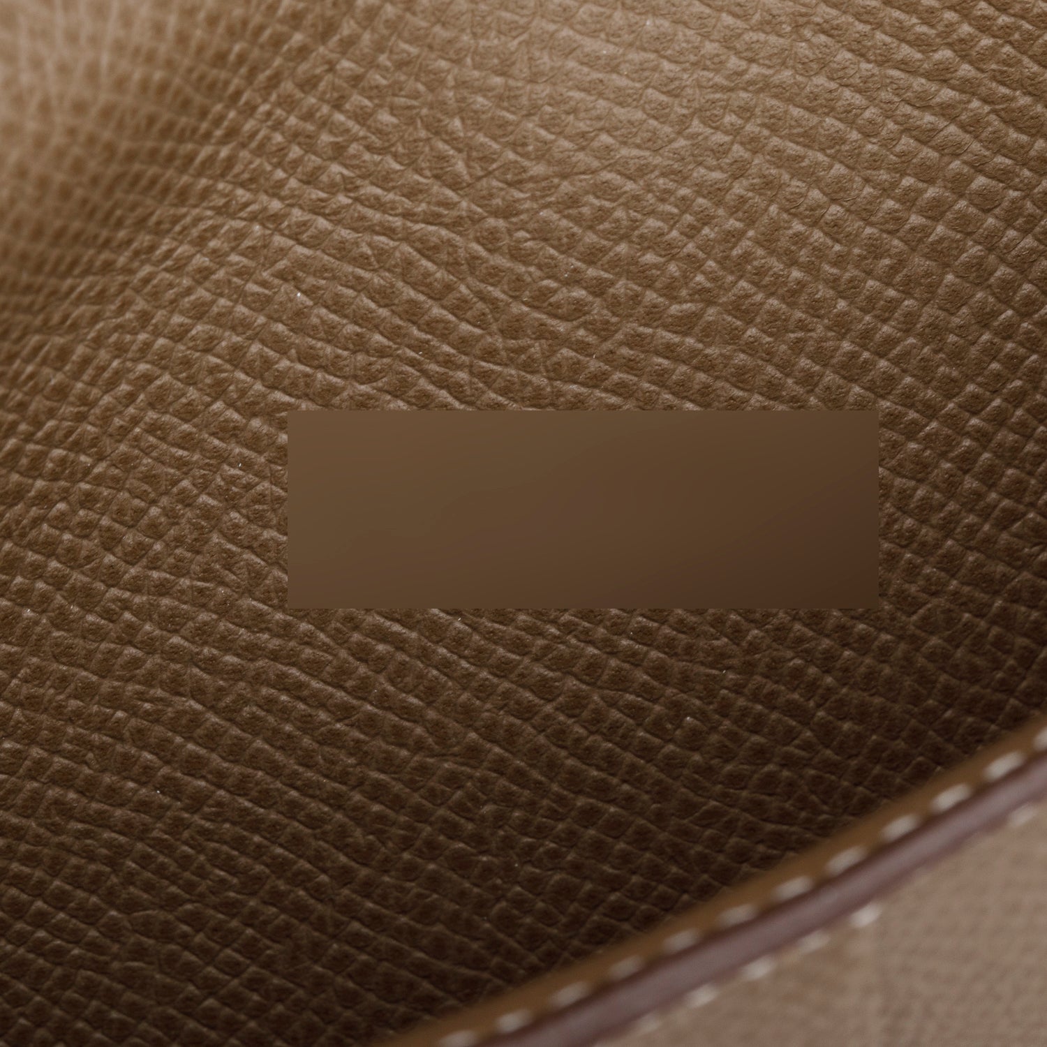 Hermes Etoupe Epsom Leather Medium Kelly Wallet w/ Box