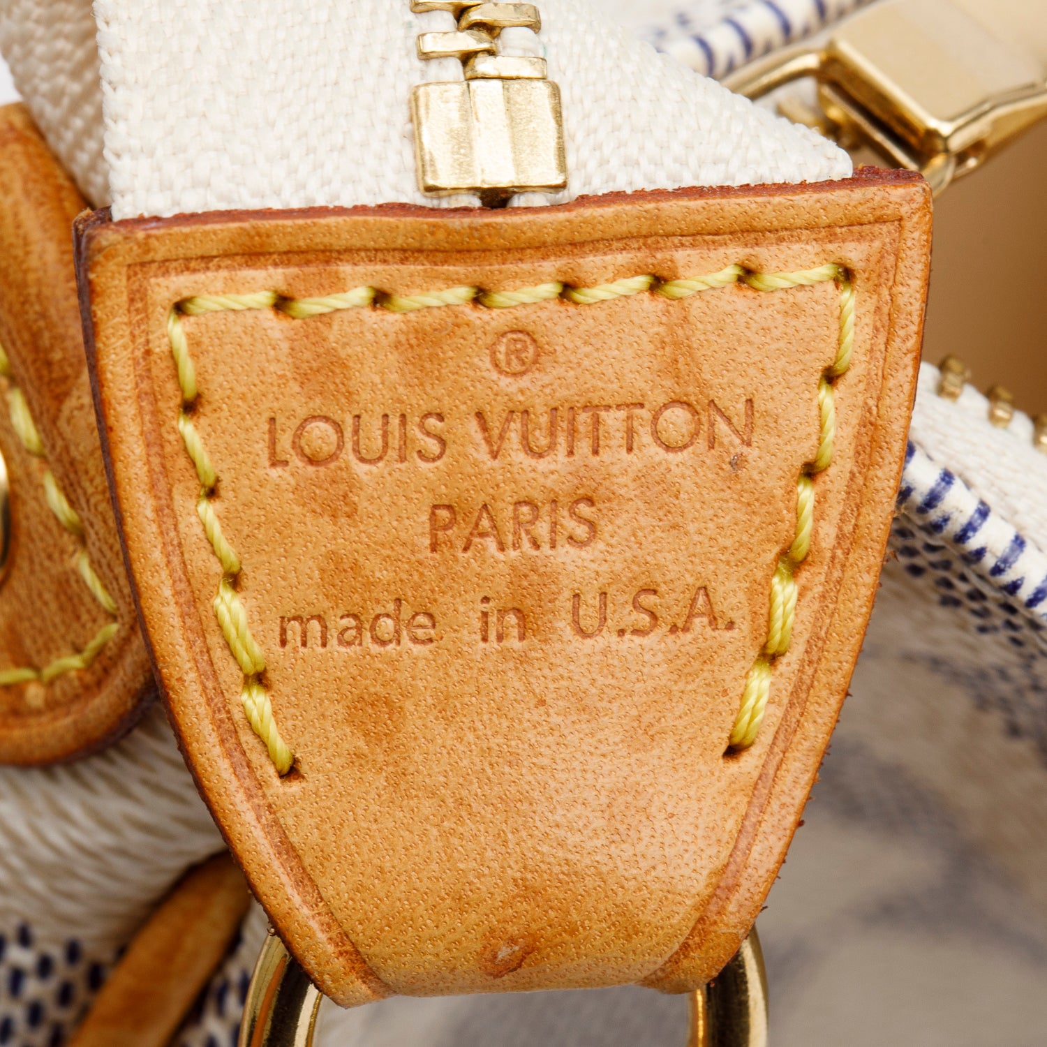 Louis Vuitton Damier Azur Eva Clutch