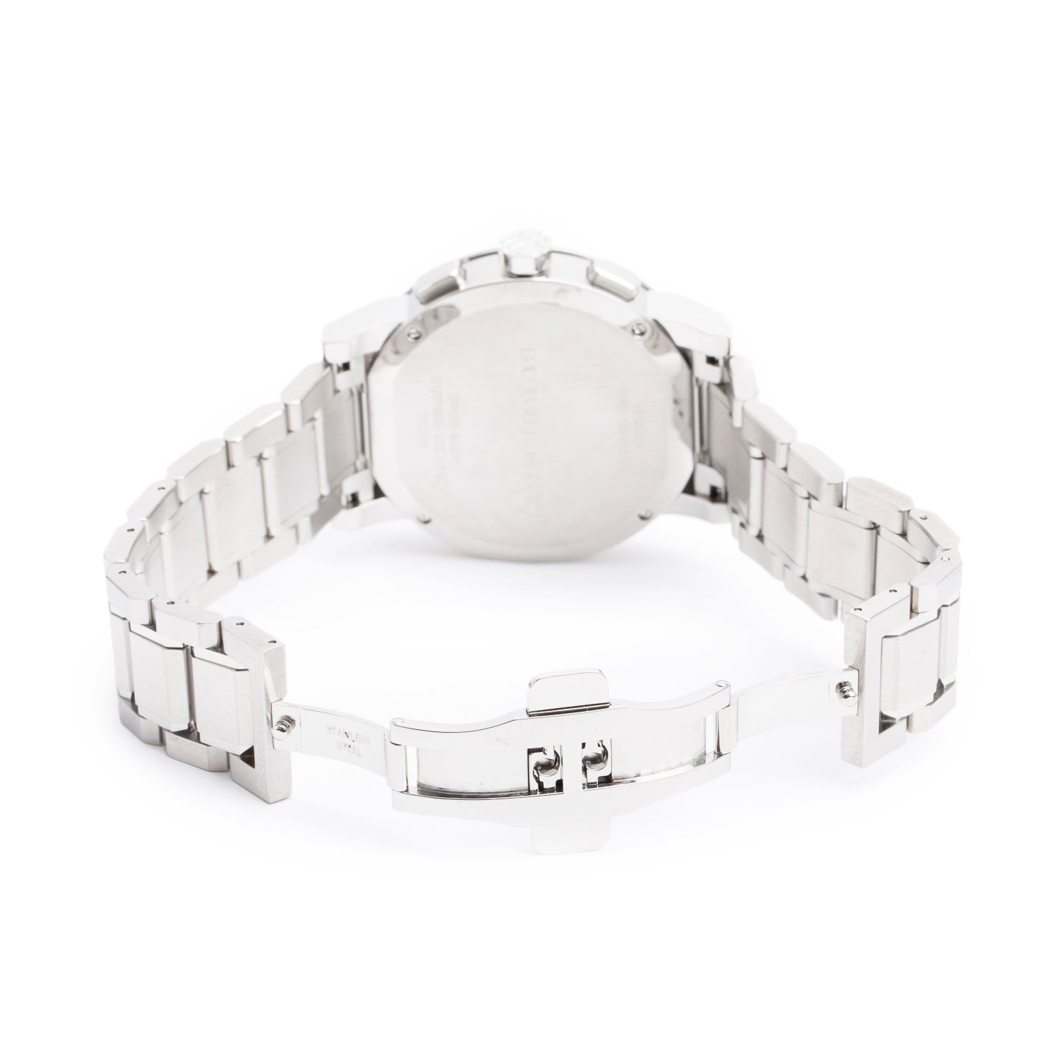 Burberry Stainless Steel BU9351 The City 42 MM Chronograph Watch w/ Box