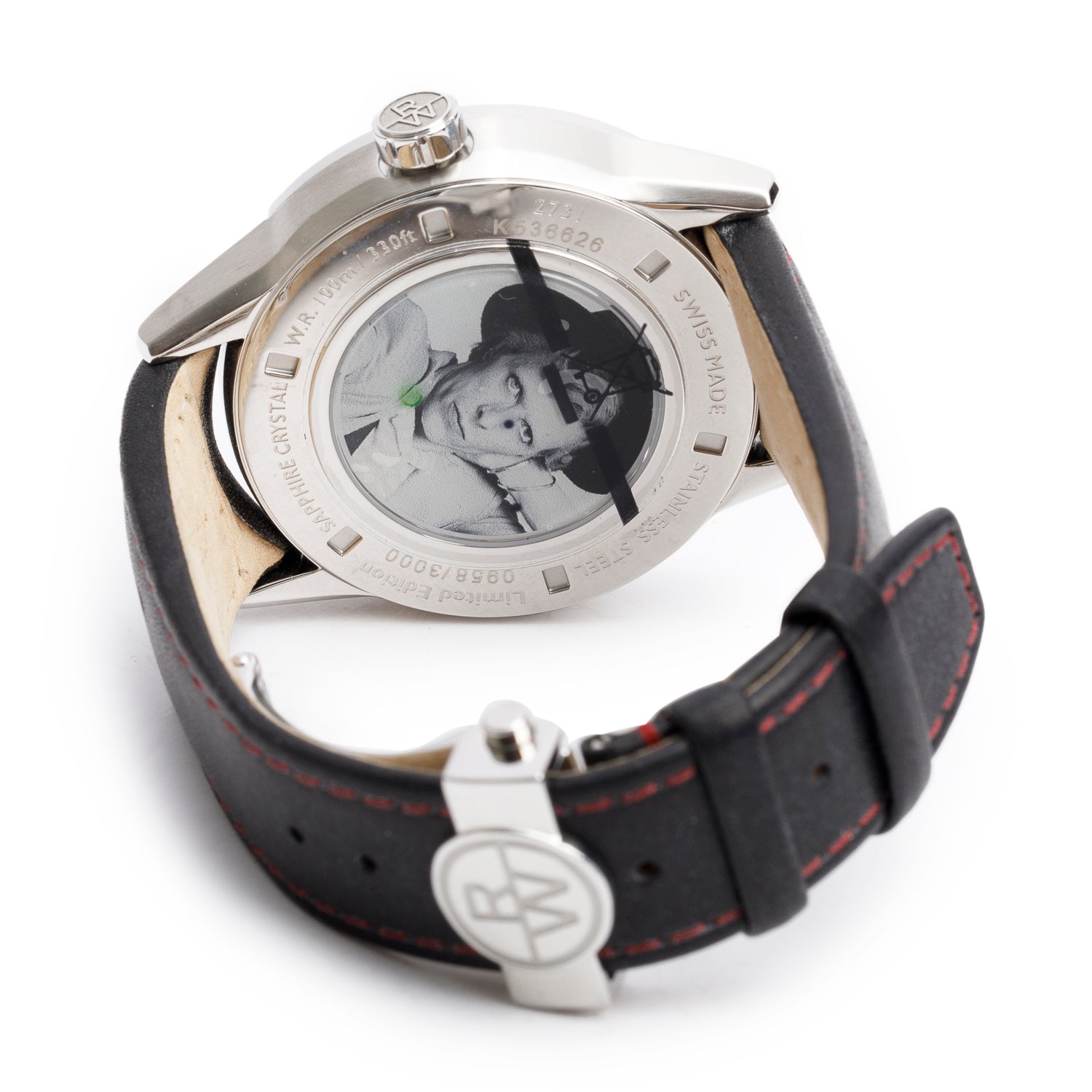 Raymond Weil Stainless Steel Freelancer David Bowie 42 MM Limited Edition Automatic Watch w/ Box & Papers
