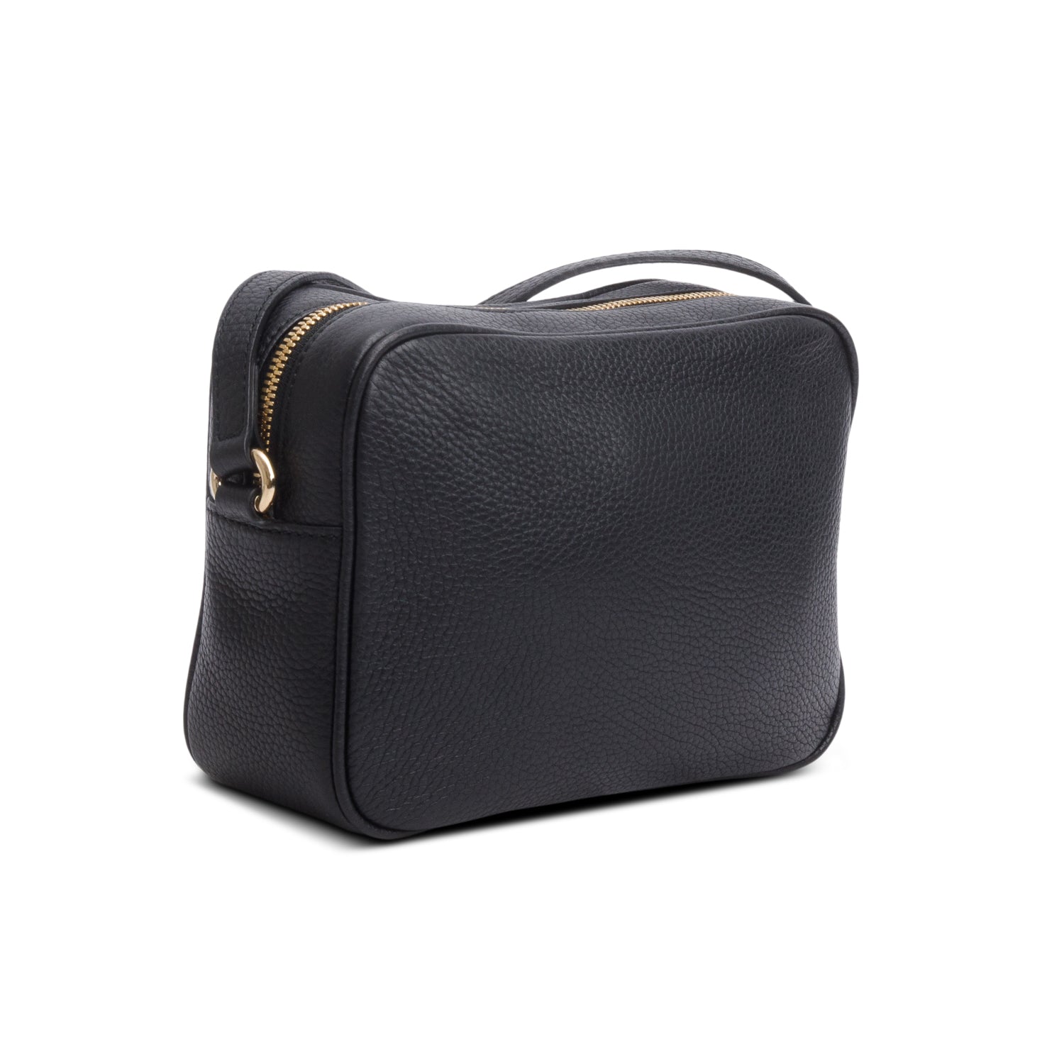 Gucci Black Pebbled Calfskin Small Soho Disco Bag