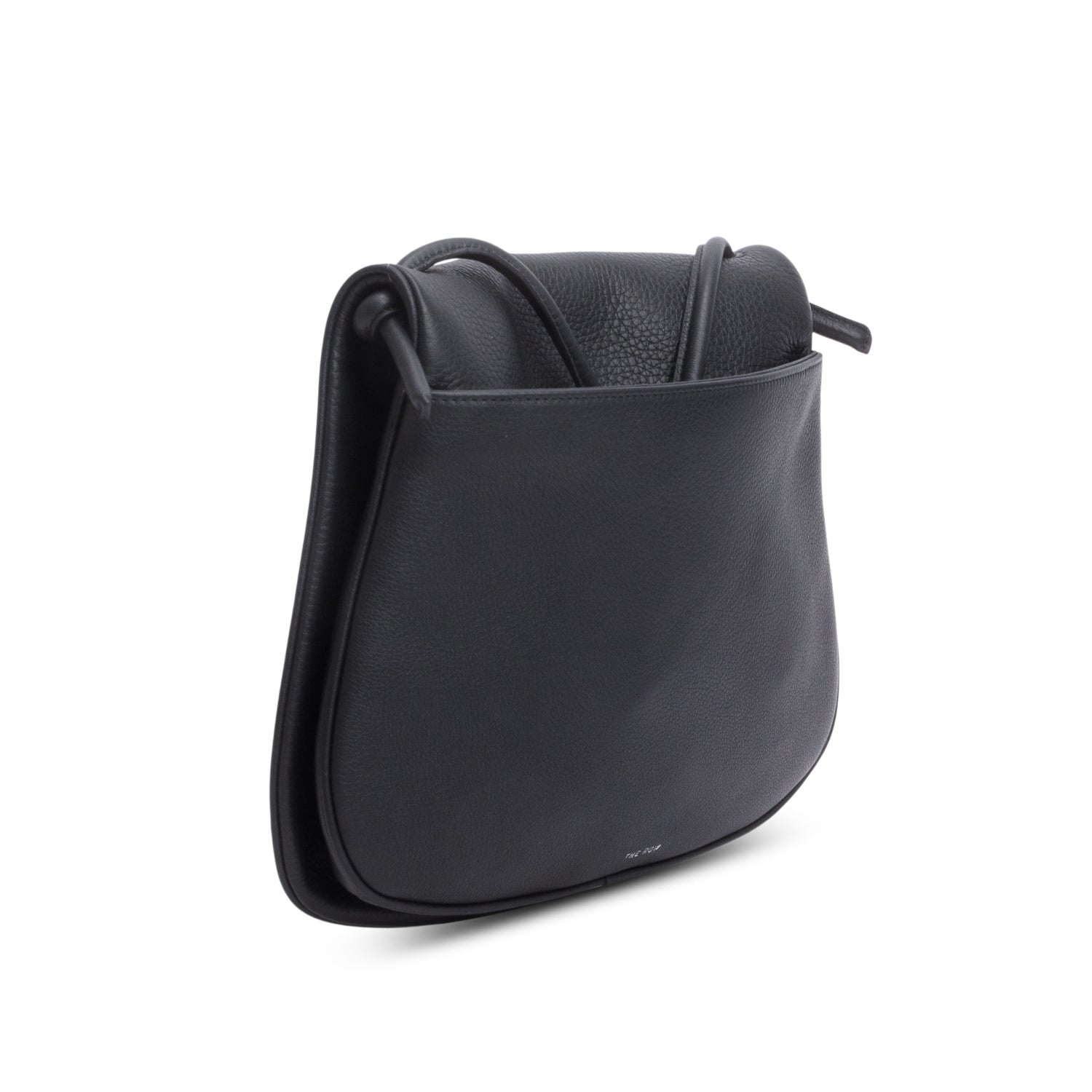 The Row Black Leather Jill Lux Crossbody Bag
