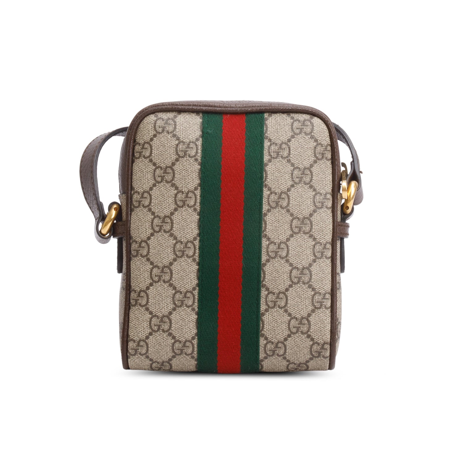 Gucci GG Supreme Monogram Web Mini Ophidia Messenger w/ Box