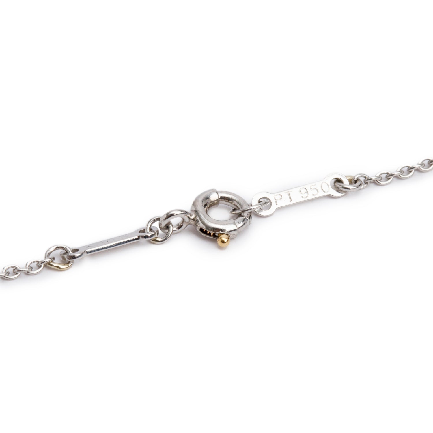 Tiffany & Co. Elsa Peretti Platinum 0.28 ct. Diamond by the Yard Necklace w/ Box