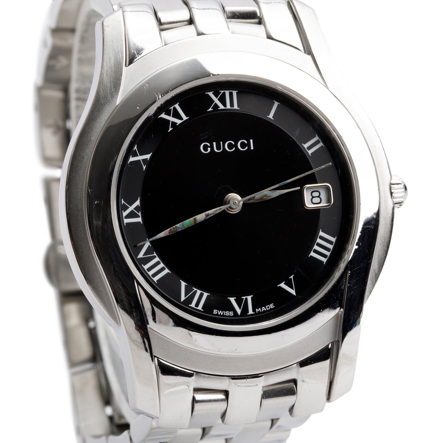 Gucci Stainless Steel 5500 Series 35 MM Quartz Watch