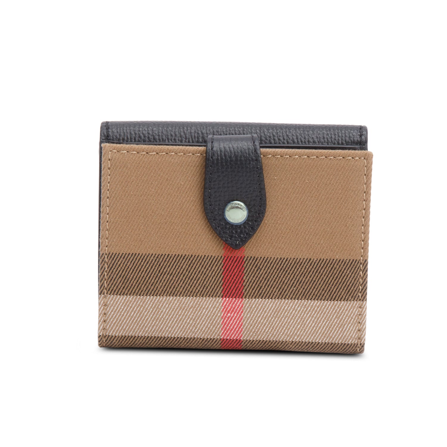Burberry Black House Check Luna French Wallet