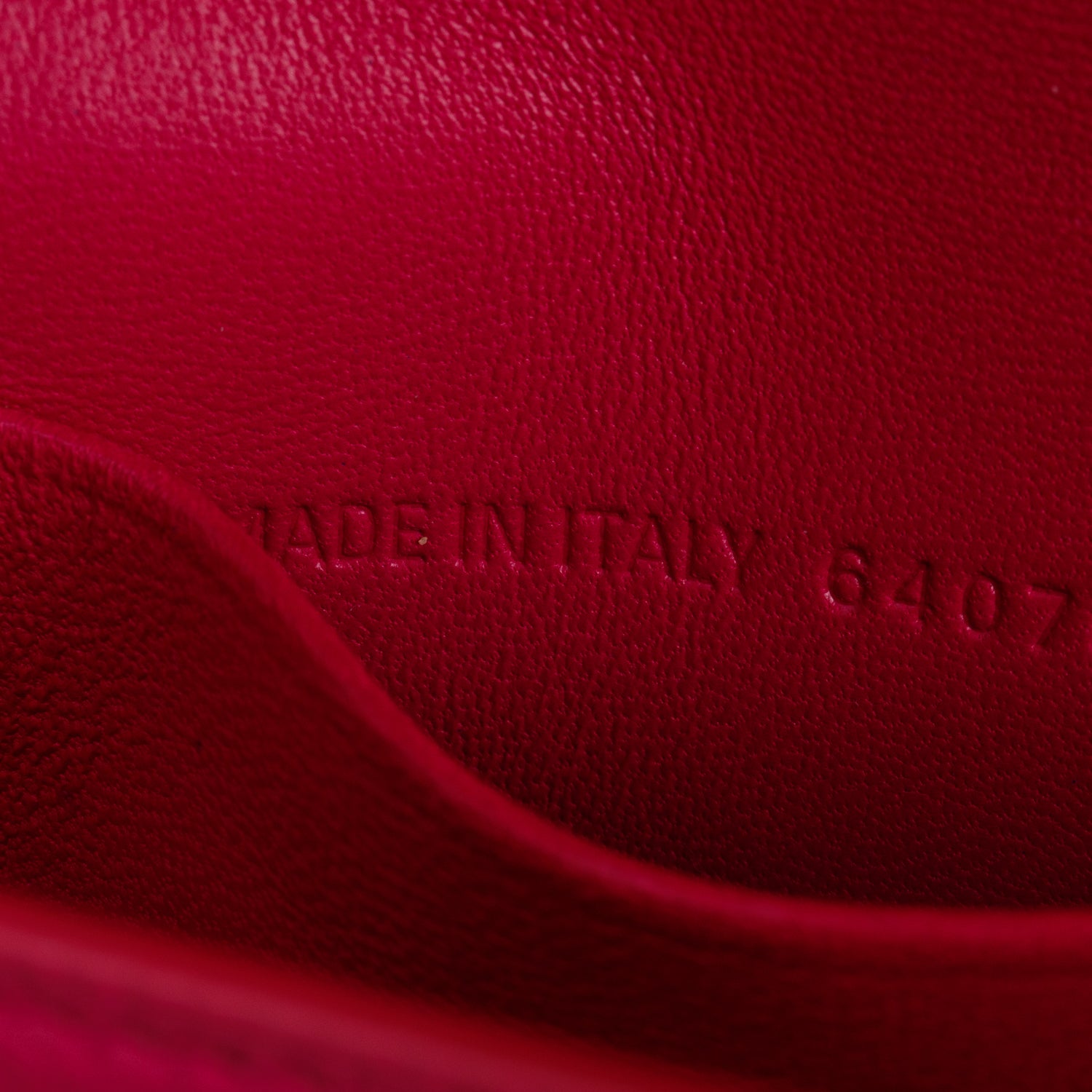 Balenciaga Pink Grained Calf Leather Hourglass Phone Holder w/ Box & Chain