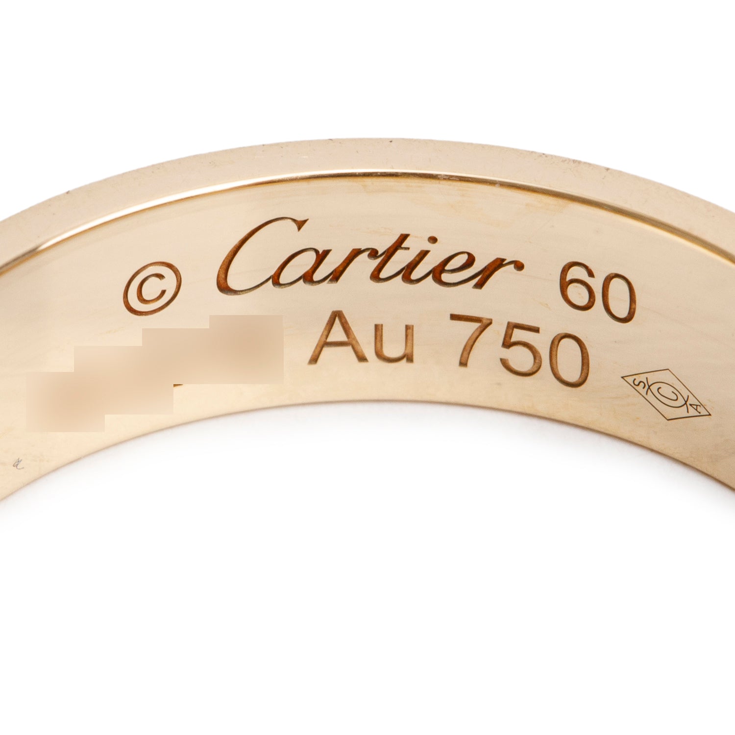 Cartier 2023 18k Yellow Gold 5.5 MM Love Ring, Size 60 9.25 w/ Box & Certificate