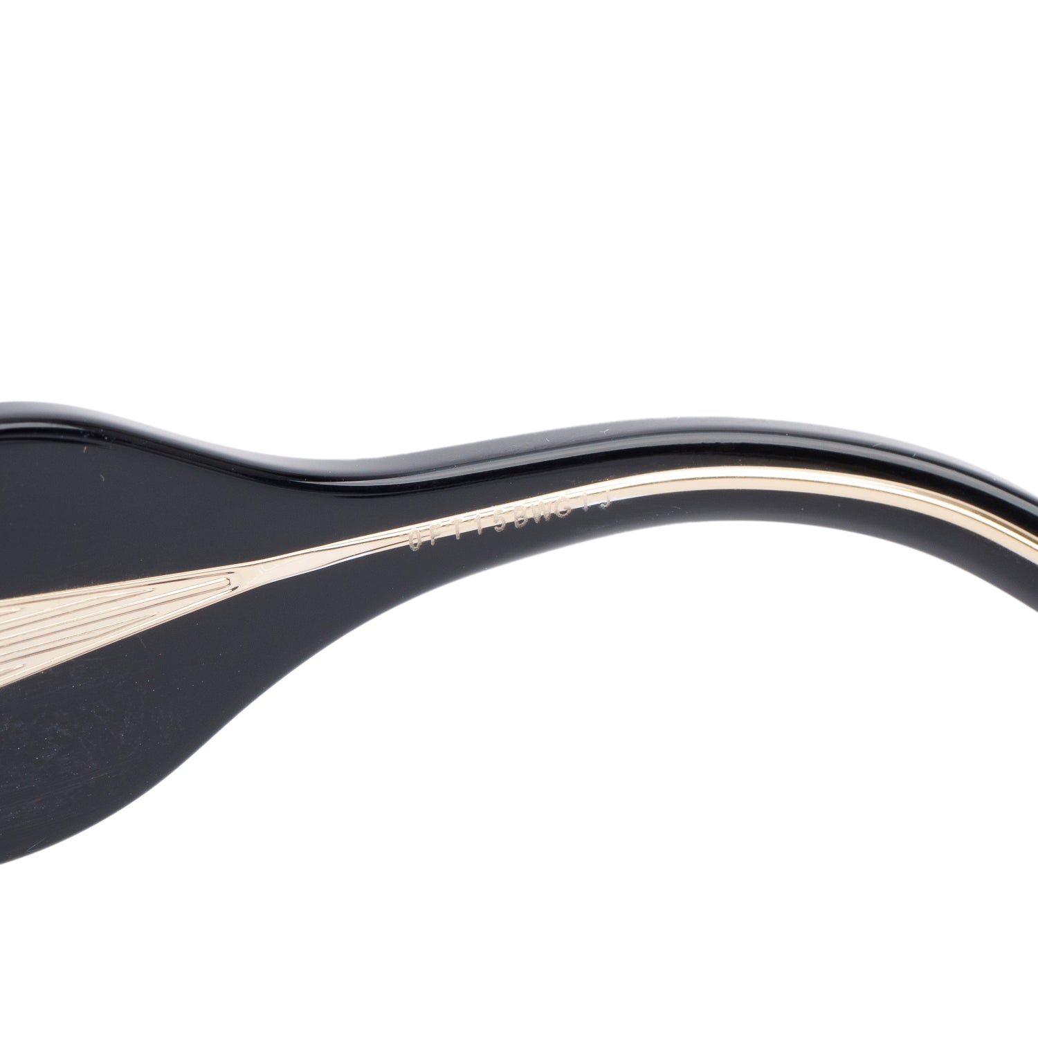 Gucci GG1528S Black Acetate Rectangle Sunglasses w/ Case