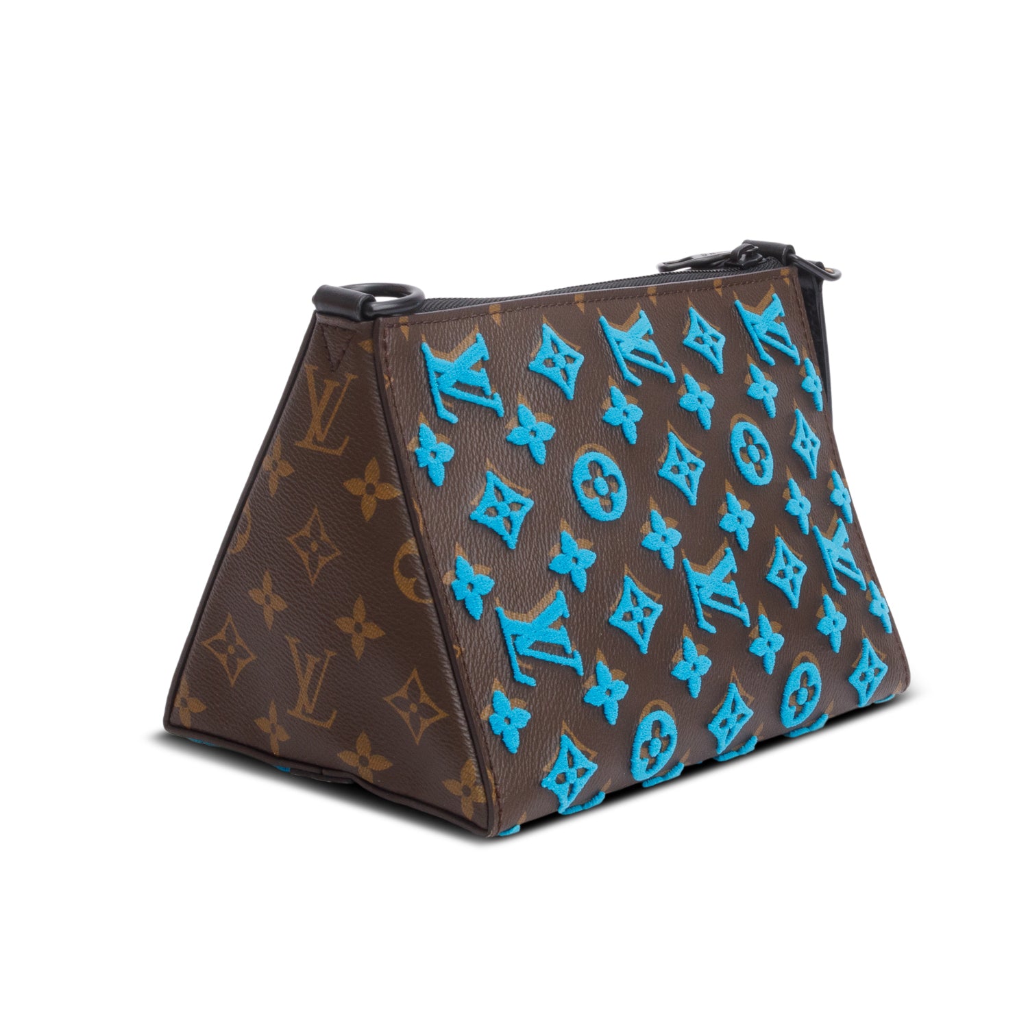 Louis Vuitton Monogram Tuffetage Triangle Messenger w/ Box & Strap