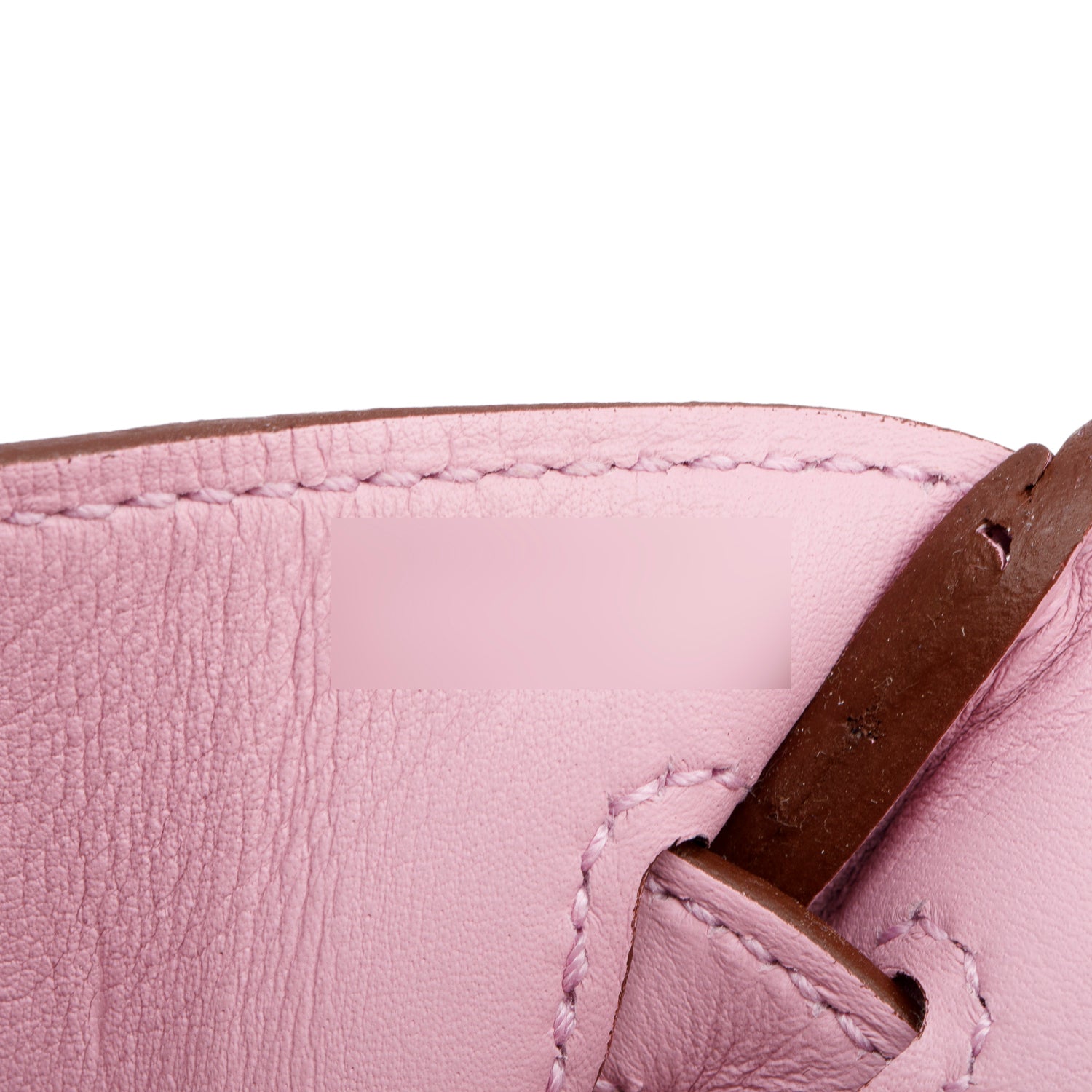 Hermes 2022 Mauve Sylvestre Swift Birkin 25 w/ Box & Receipt