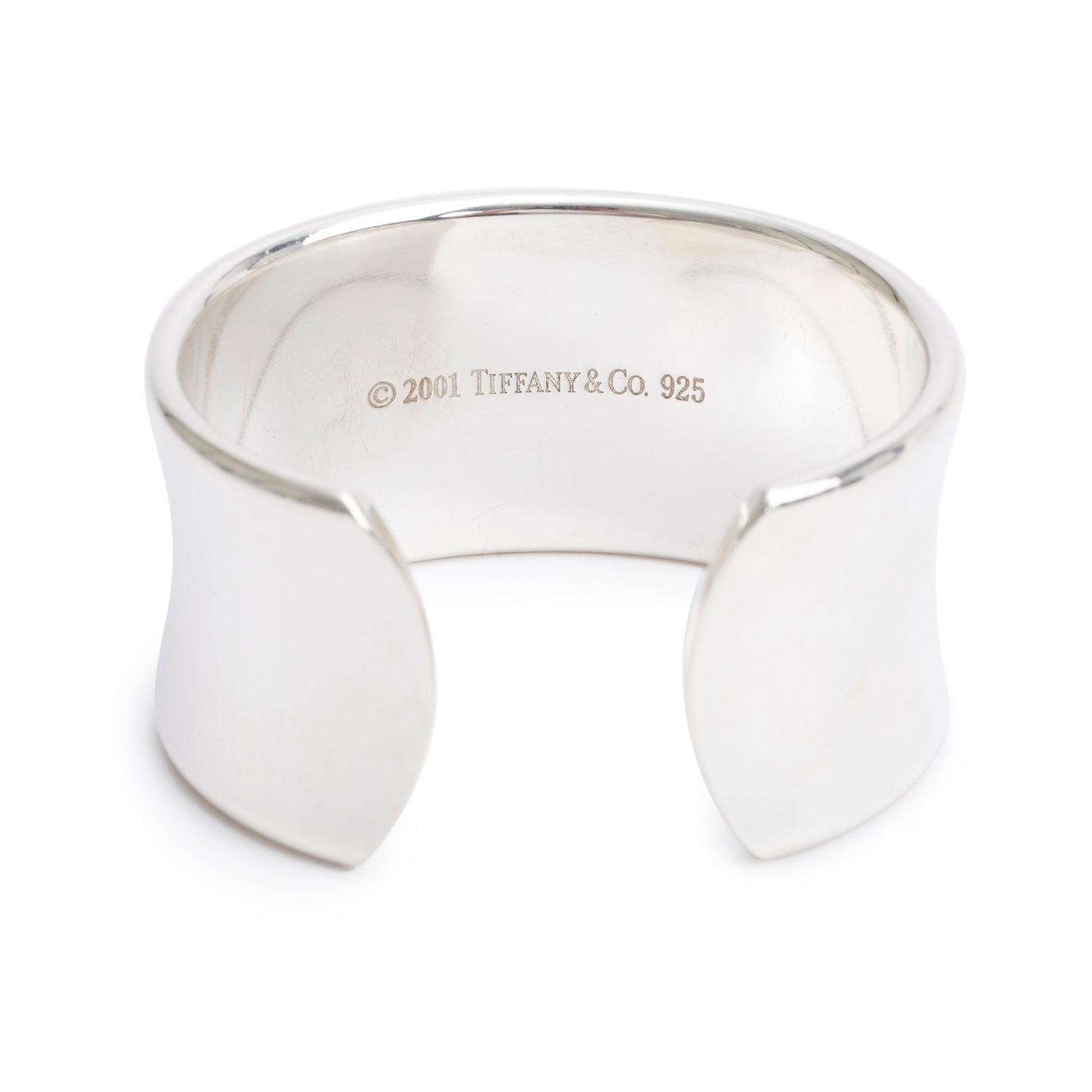 Tiffany & Co. Sterling Silver 1837 Wide Cuff Bracelet