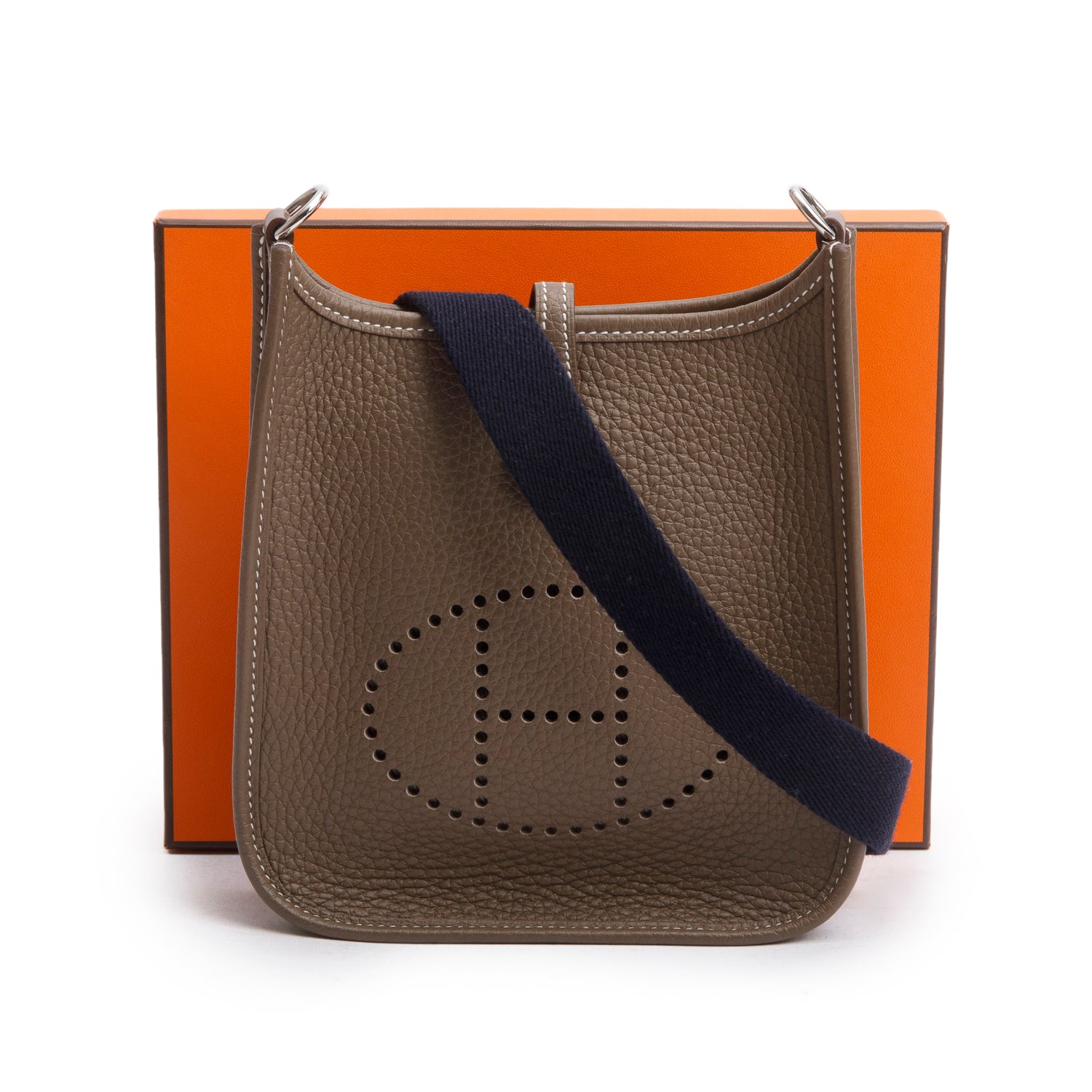 Hermes 2022 Sangle Taurillon Clemence Amazone Evelyn TPM 16 w/ Box & Receipt