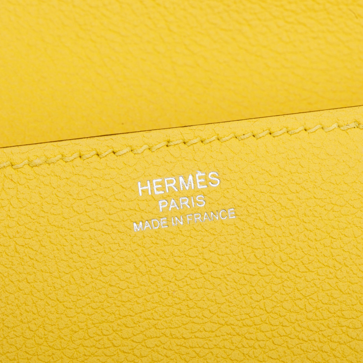 Hermes Jaune de Naples Evercolor Twins Bag w/ Box