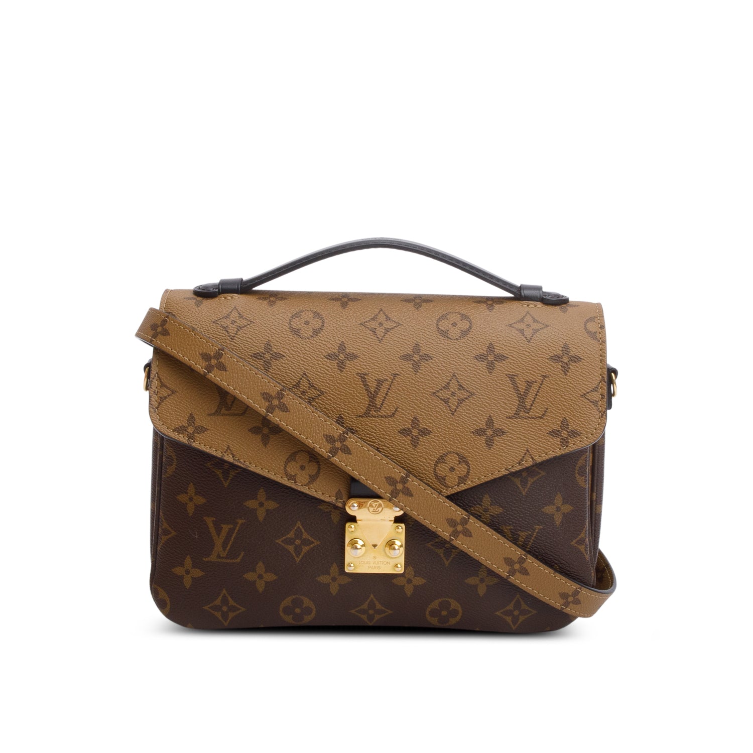 Louis Vuitton Reverse Monogram Pochette Metis w/ Box & Strap