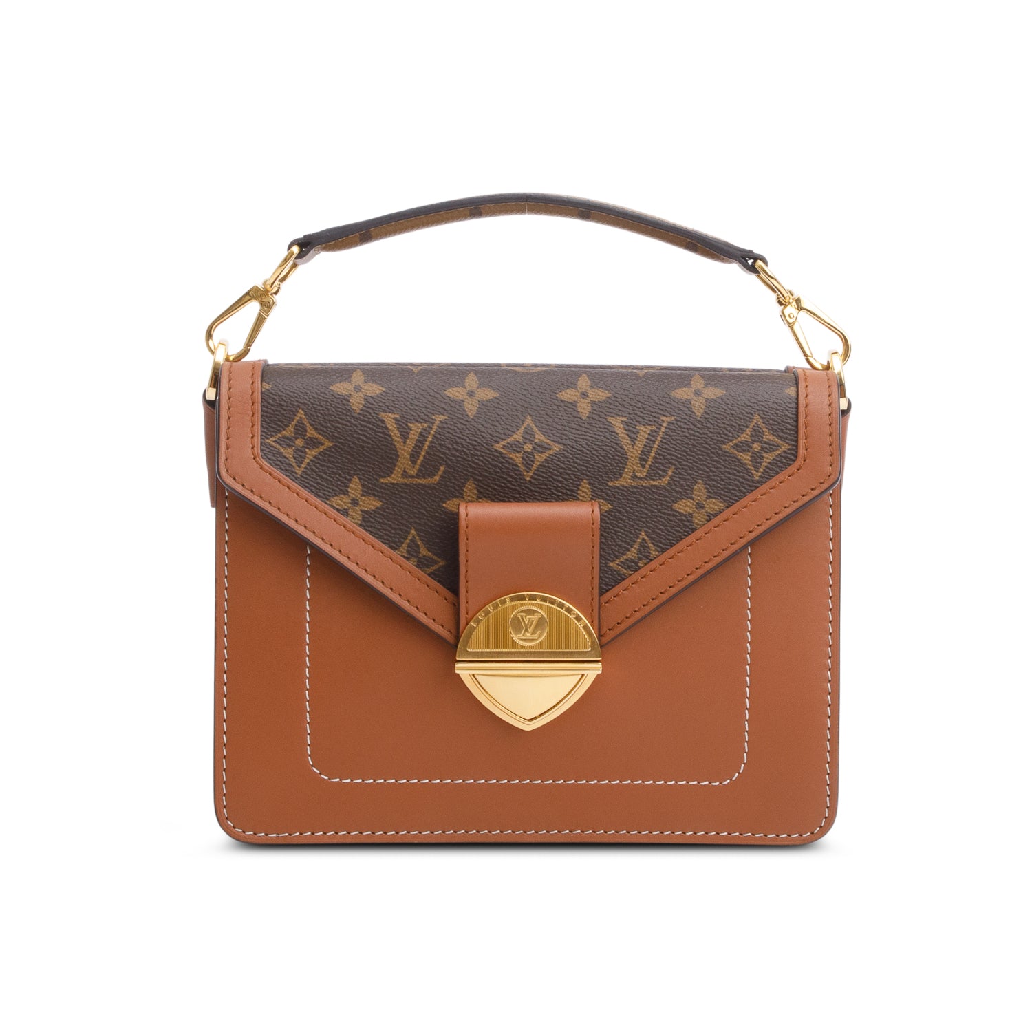 Louis Vuitton Monogram Calfskin Biface w/ Straps