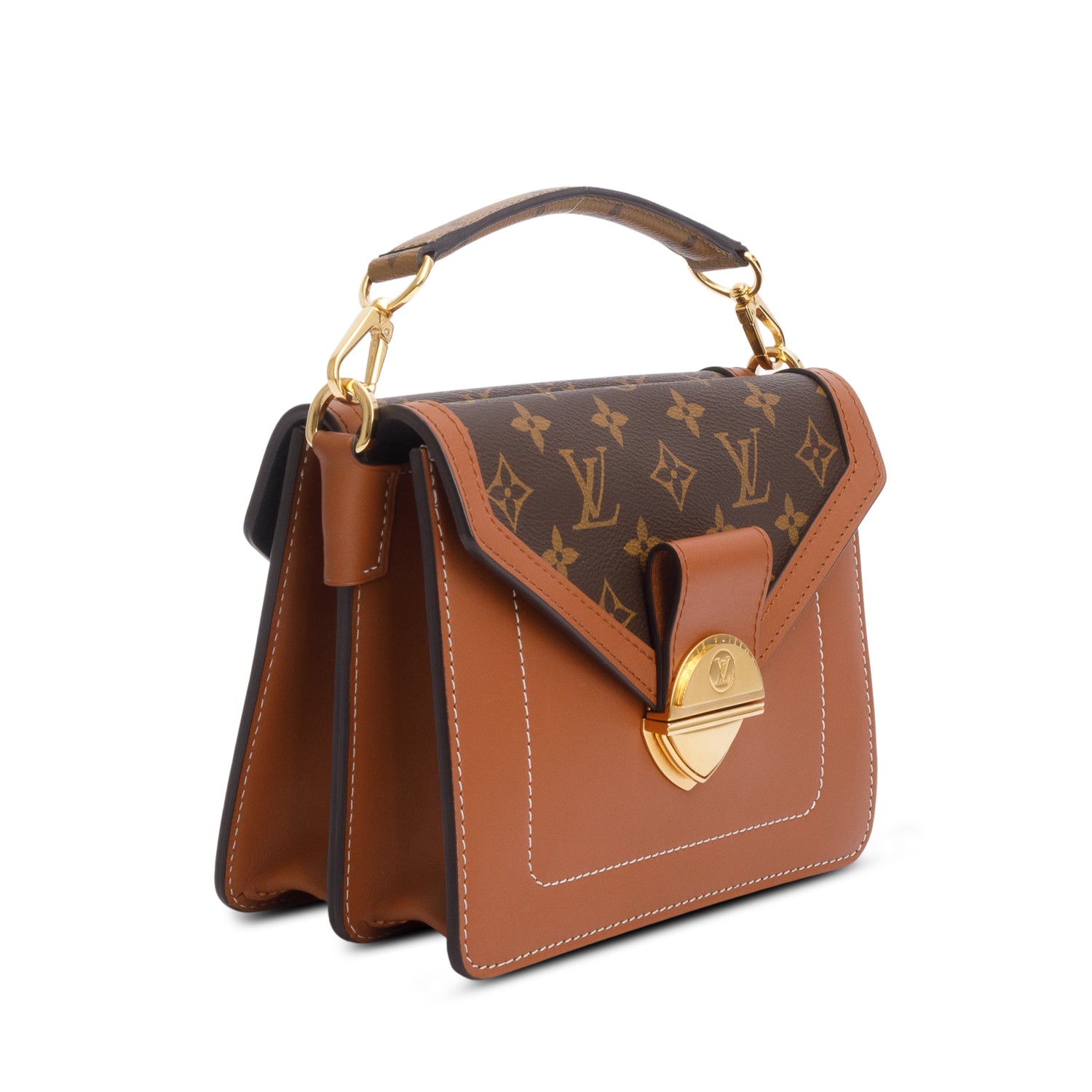 Louis Vuitton Monogram Calfskin Biface w/ Straps