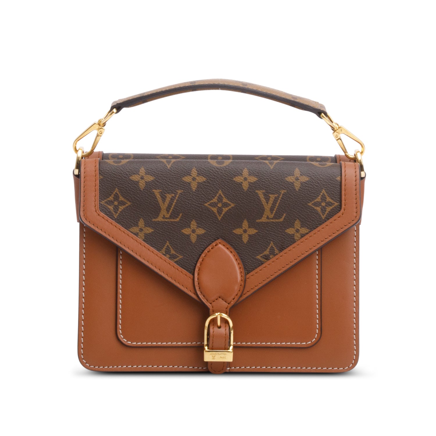 Louis Vuitton Monogram Calfskin Biface w/ Straps