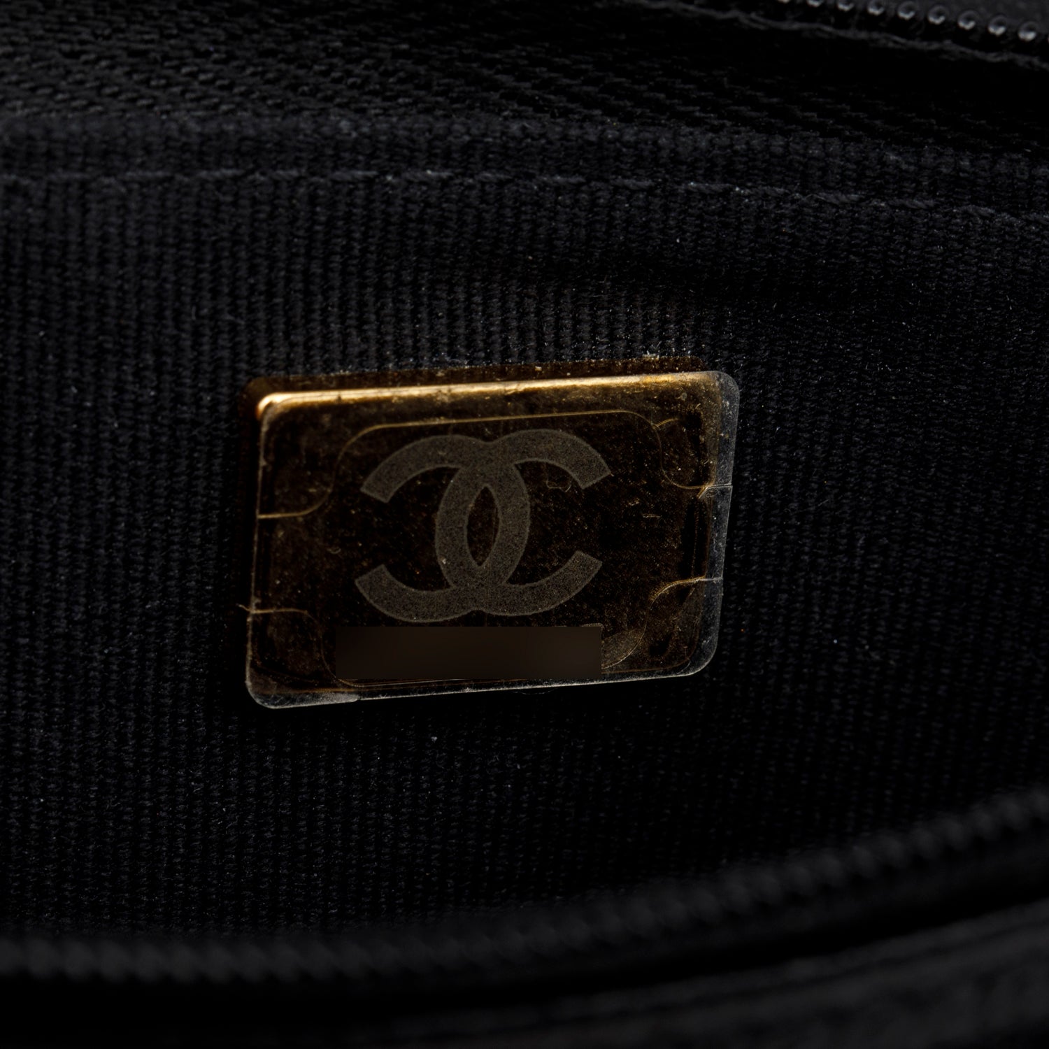 Chanel 2024 Black Quilted Caviar Leather Sweetheart CC Wallet on Chain w/ Box & Receipt