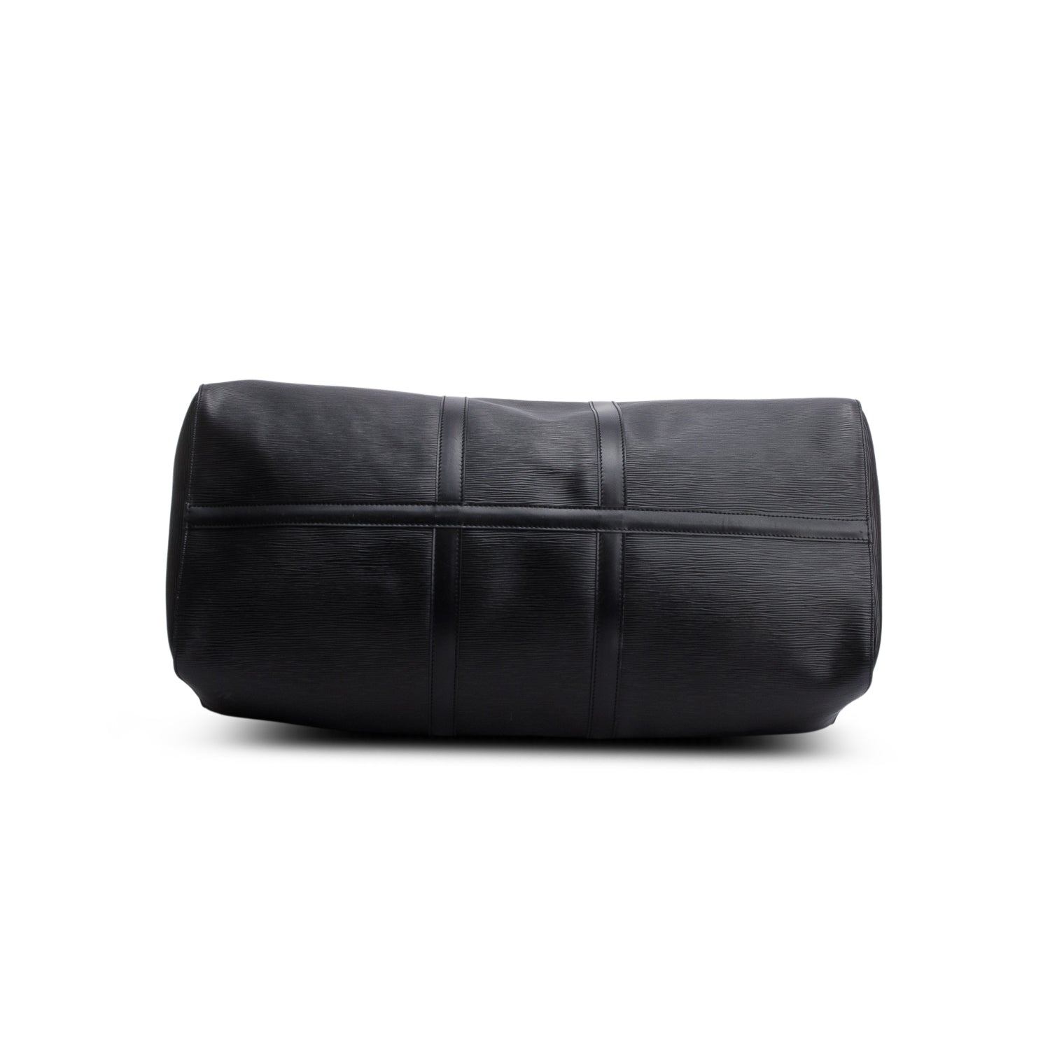 Louis Vuitton Vintage Black Epi Leather Keepall 55