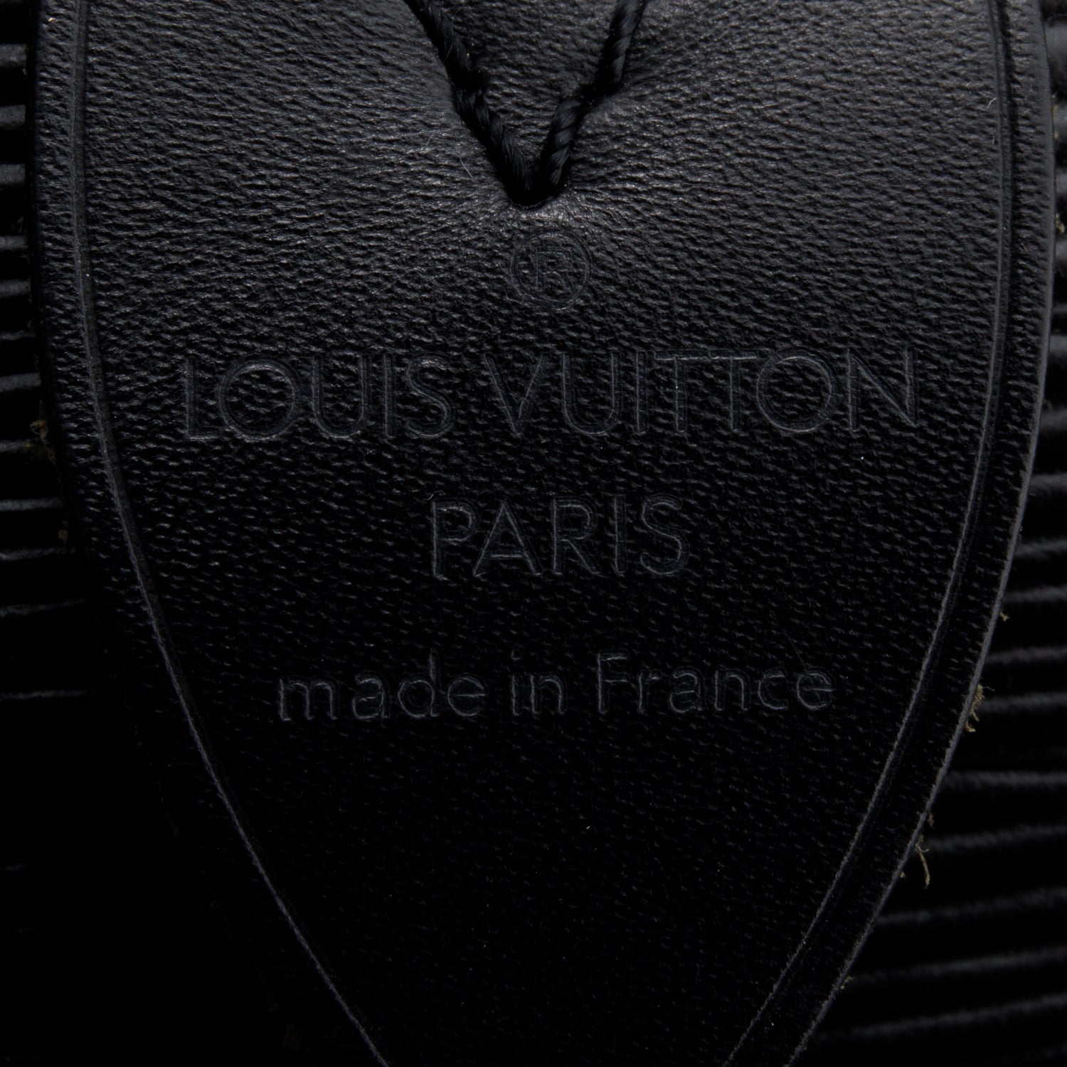 Louis Vuitton Vintage Black Epi Leather Keepall 55