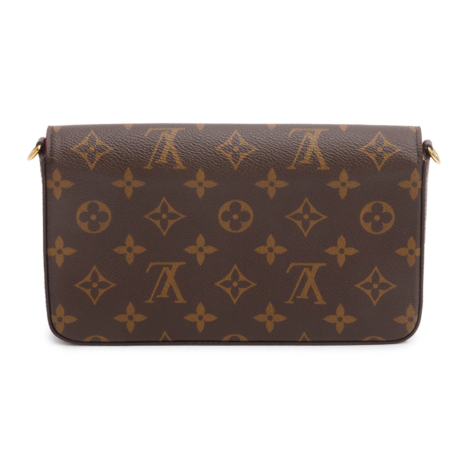 Louis Vuitton Fuschia Monogram Pochette Felicie Wallet on Chain w/ Inserts