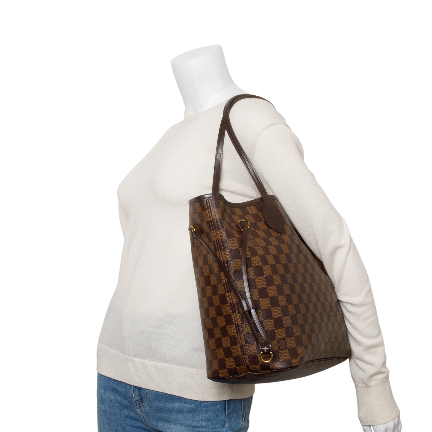 Louis Vuitton Damier Ebene Neverfull MM