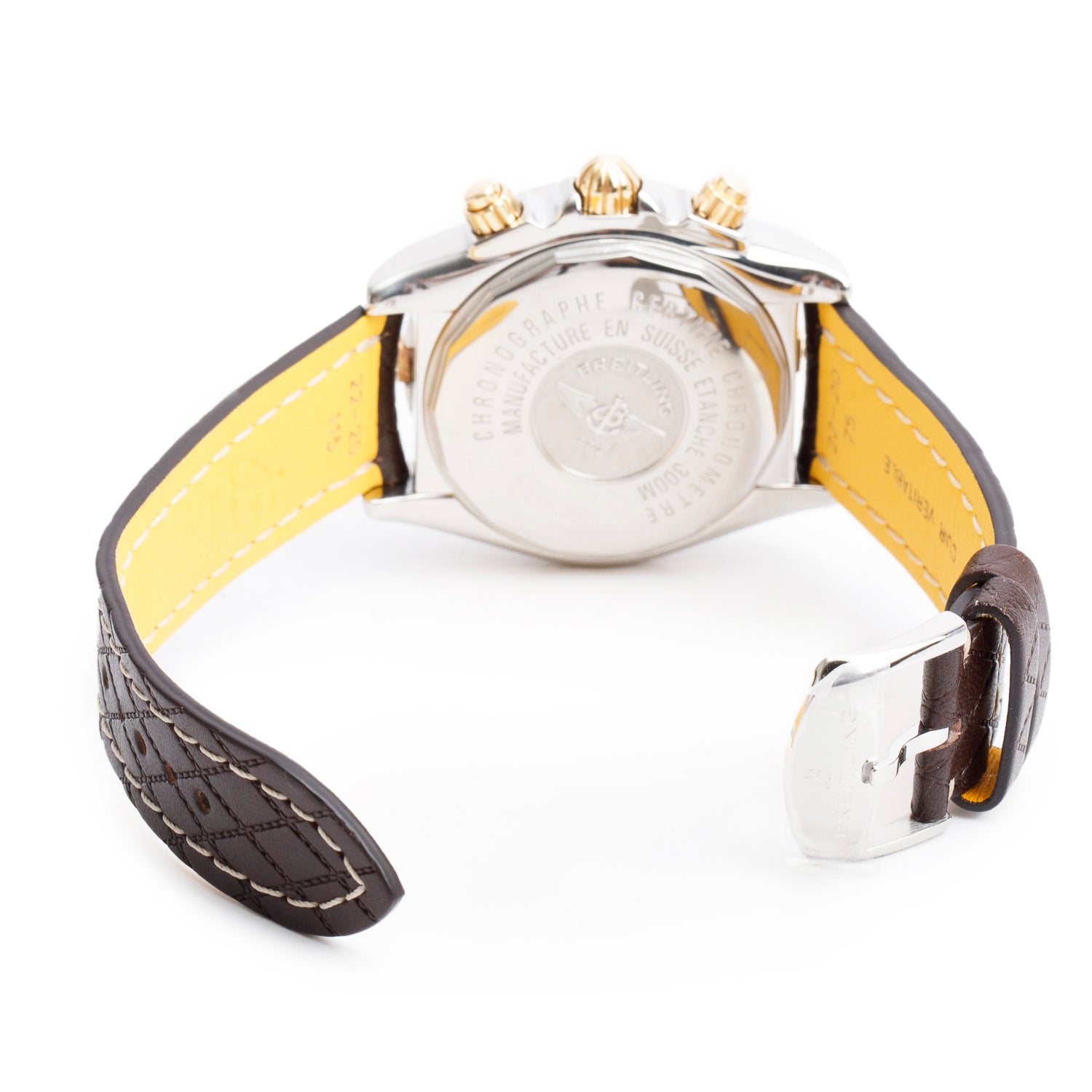Breitling Stainless Steel & 18k Yellow Gold Chronomat Evolution 44 MM Automatic Chronograph Watch B13356