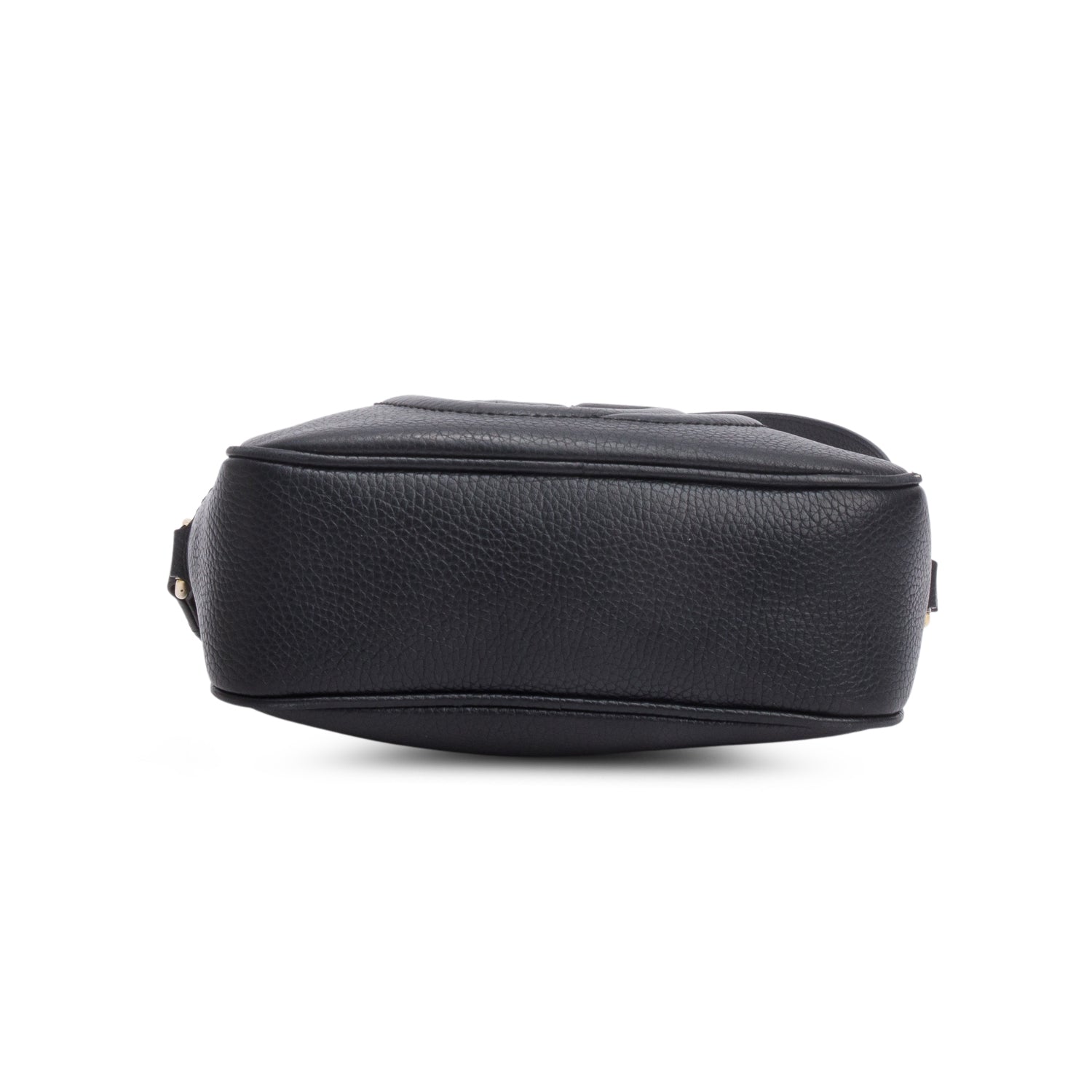 Gucci Black Pebbled Calfskin Leather Small Soho Disco Bag