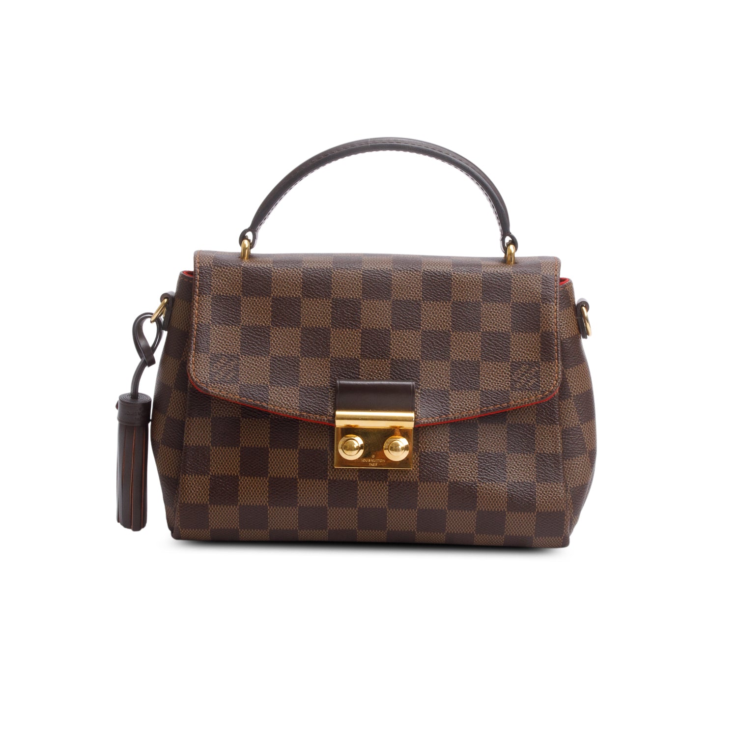 Louis Vuitton 2020 Damier Ebene Croisette w/ Strap