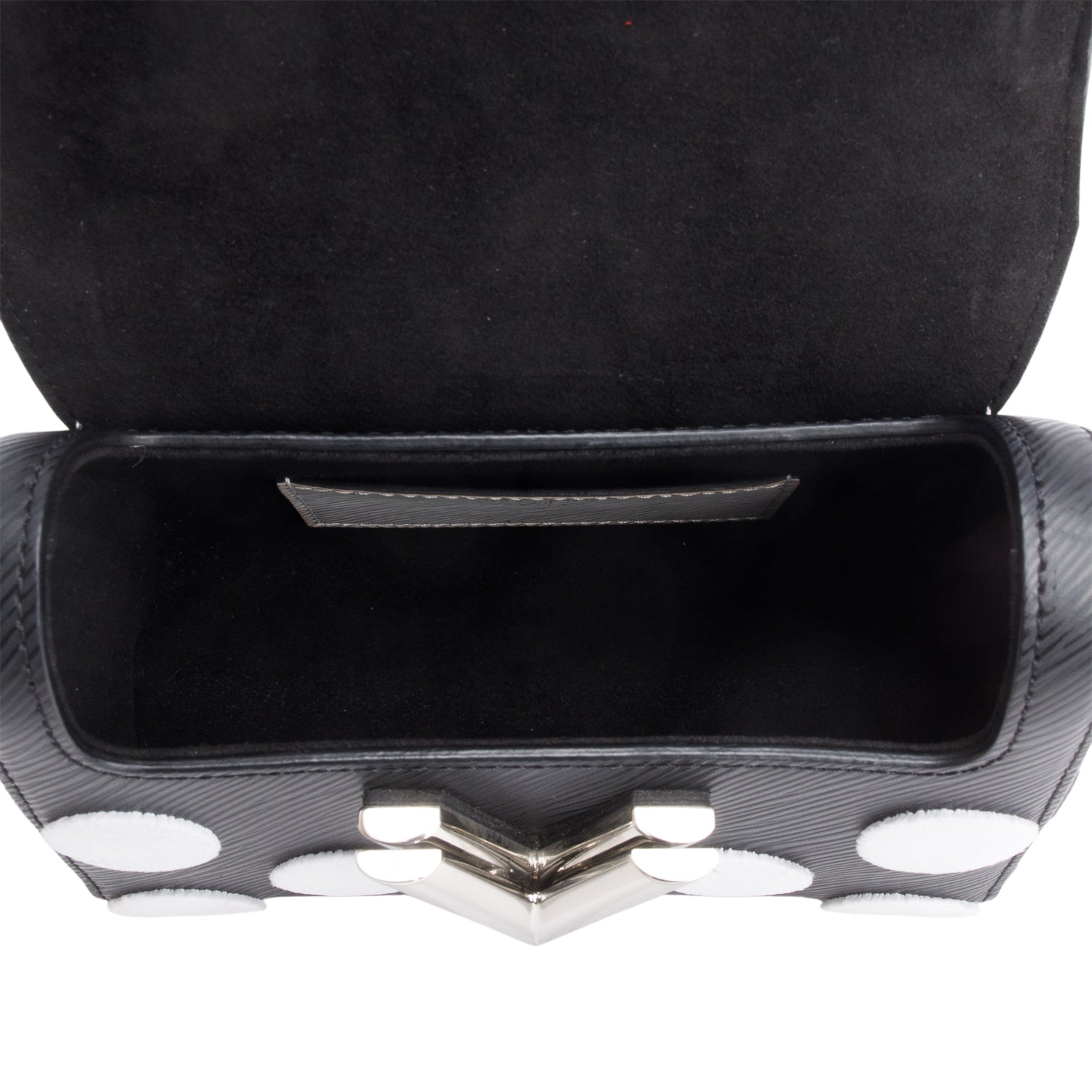 Louis Vuitton Black/White Epi Leather Polka Dots Twist PM Shoulder Bag