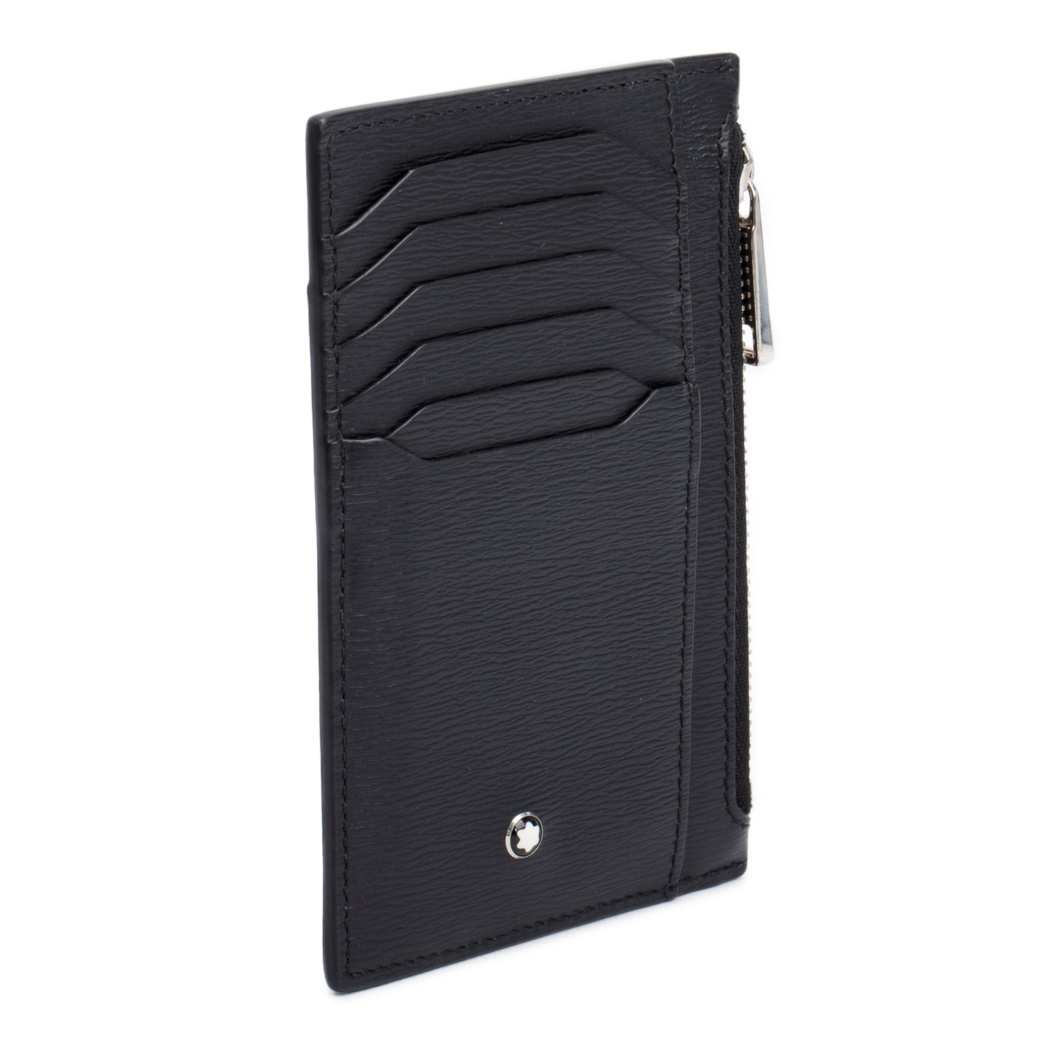 Montblanc Black Leather Extreme 3.0 8CC with Zipped Pocket Card Holder