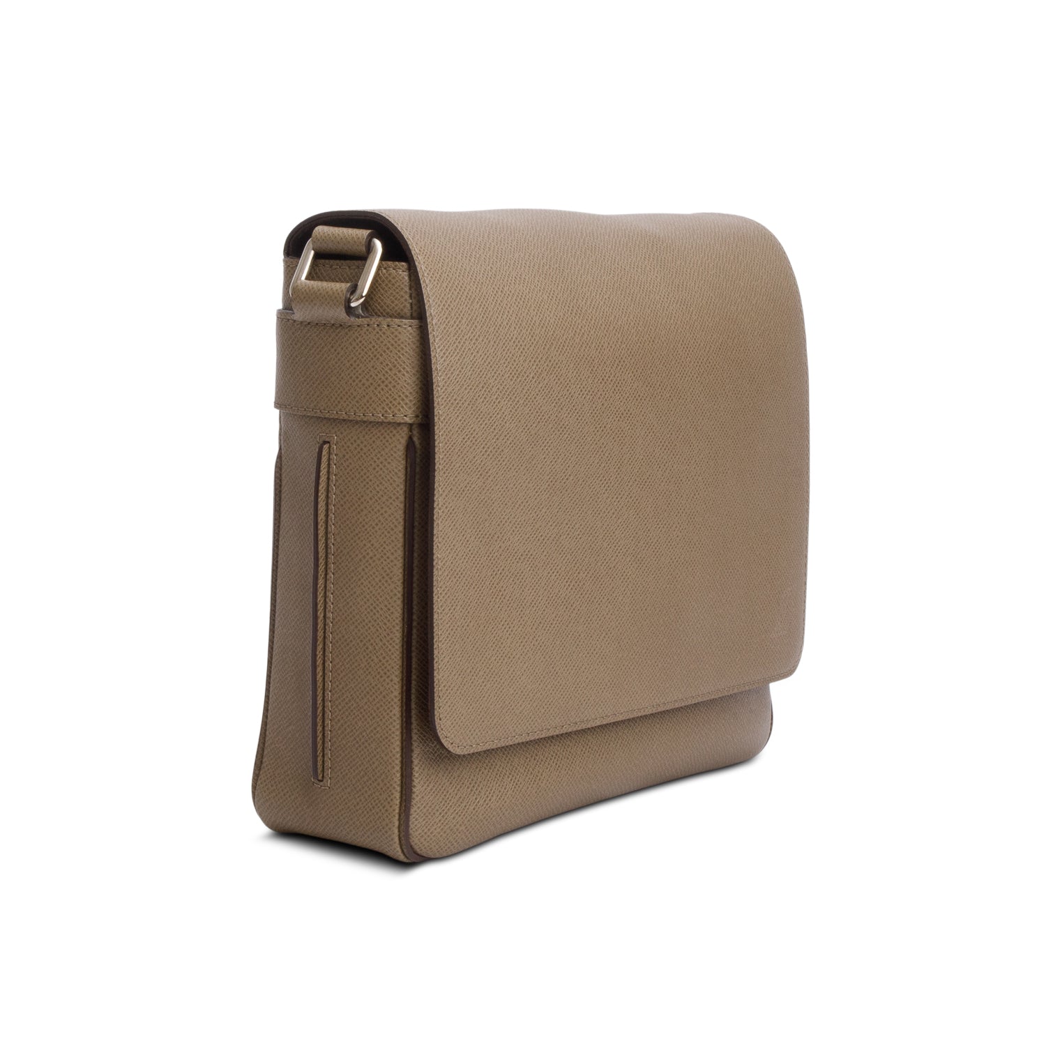 Louis Vuitton Khaki Taiga Leather District PM