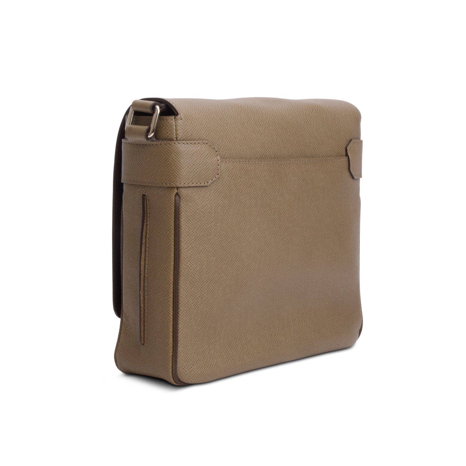 Louis Vuitton Khaki Taiga Leather District PM