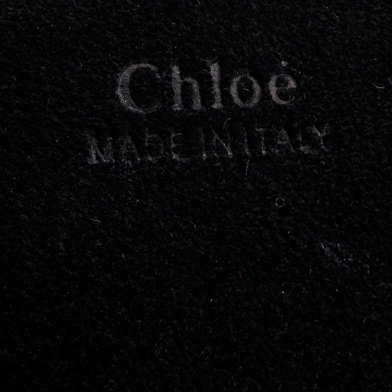 Chloe Black Grained Lambskin Medium Drew Shoulder Bag