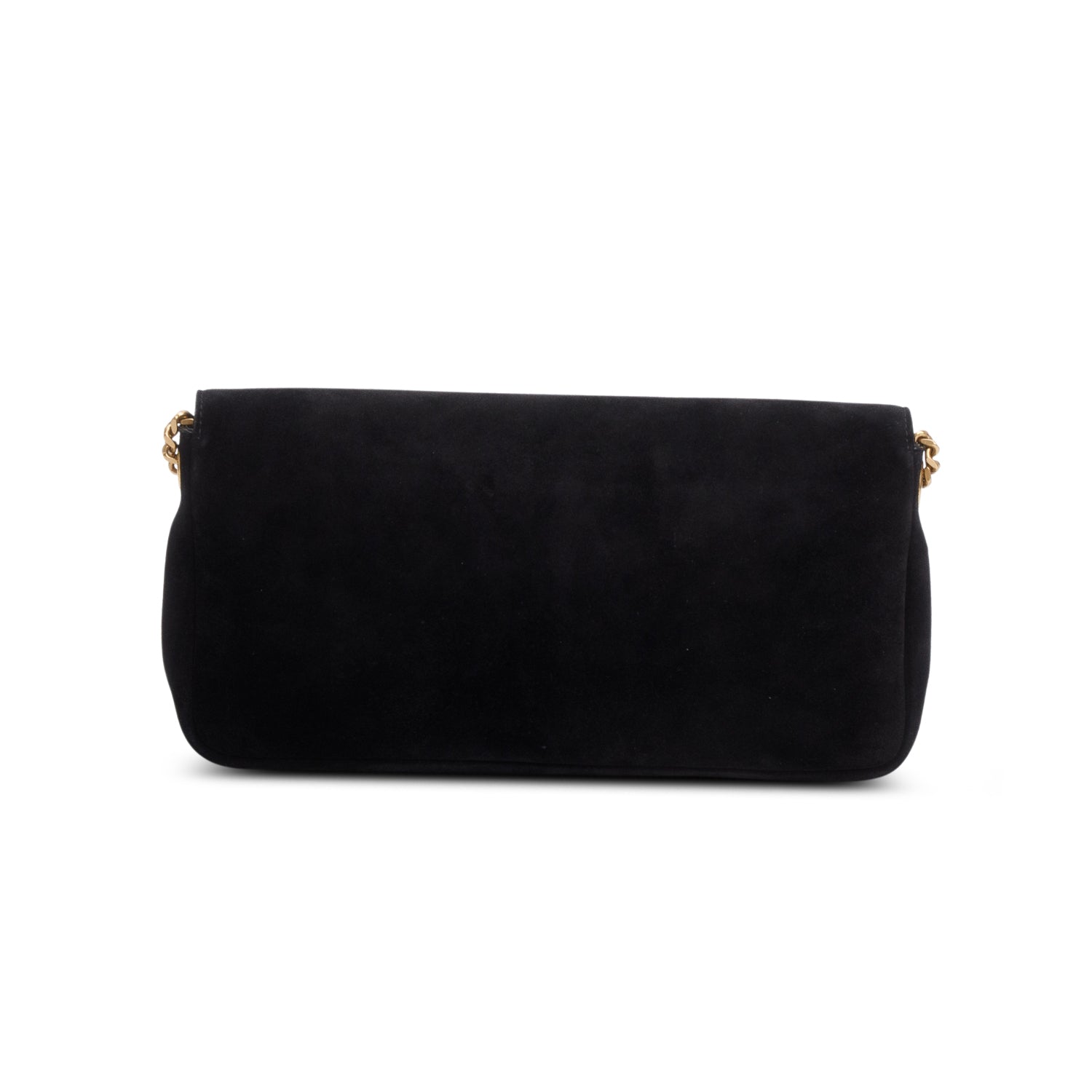 Saint Laurent 2020 Black Suede Kate Tassel 99 Baguette Bag w/ Strap