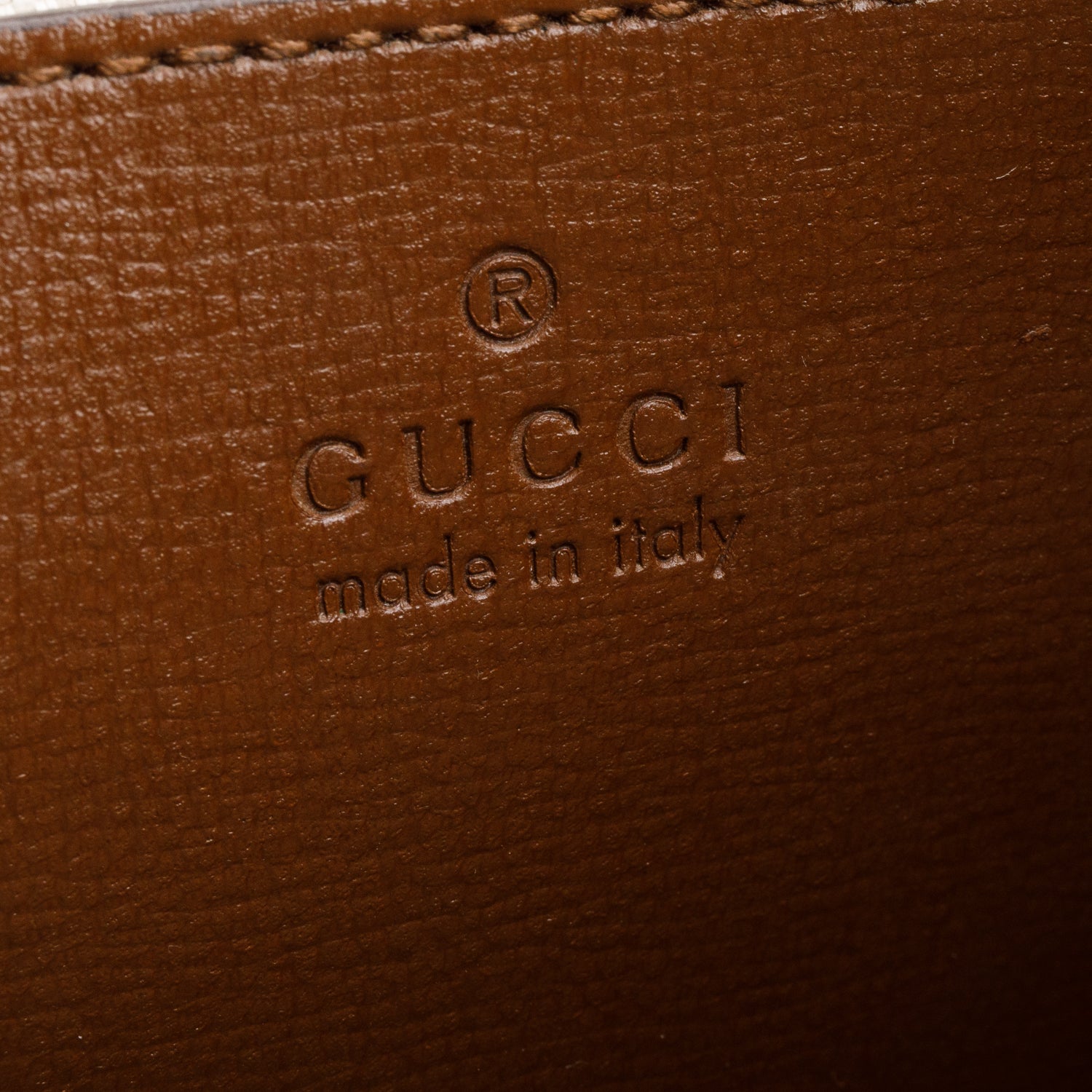 Gucci GG Supreme Monogram Azalea Calfskin Retro Interlocking G Messenger Bag