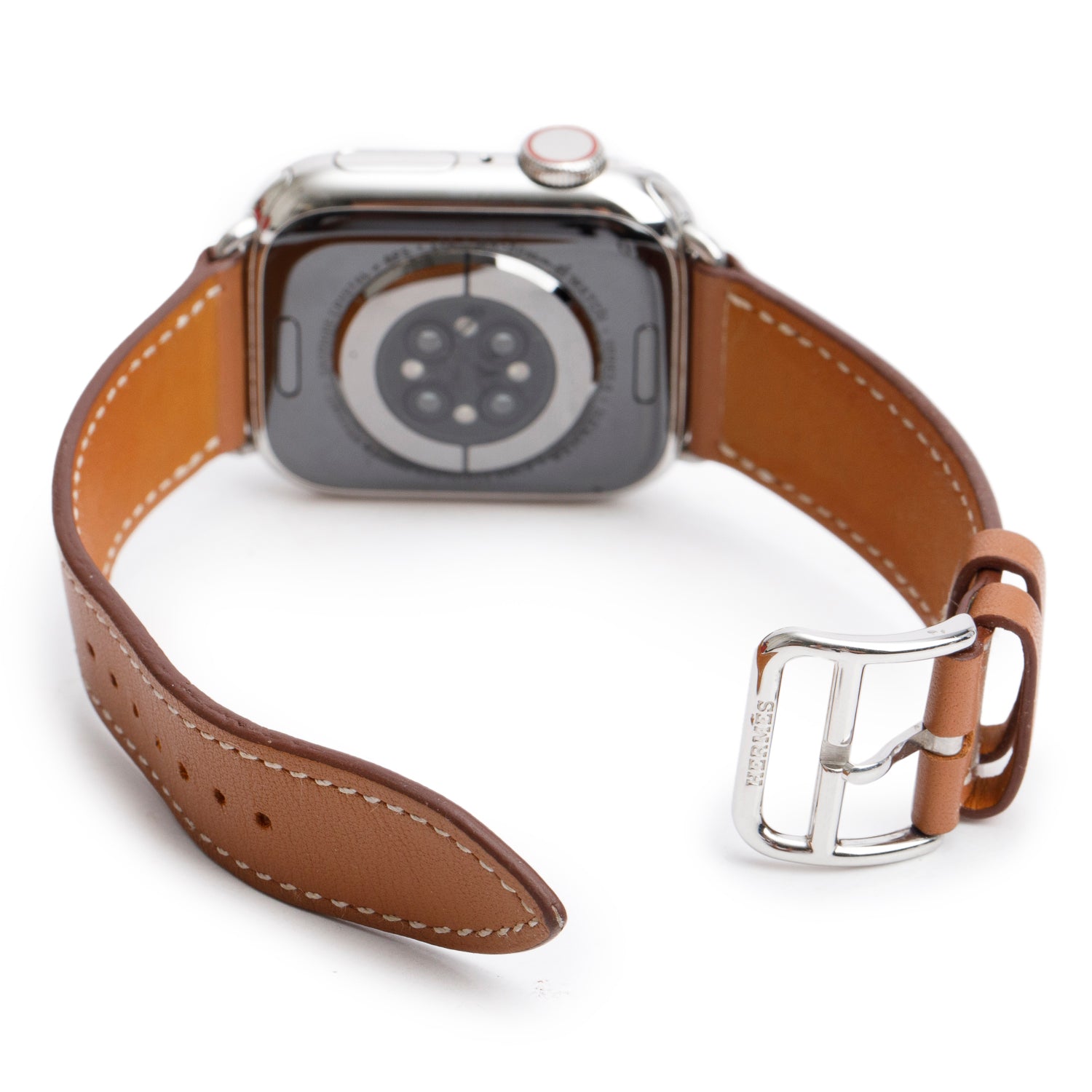 Hermes x Apple Stainless Steel Ceramic Series 9 41 MM Smart Watch w/ Box & Extra Strap