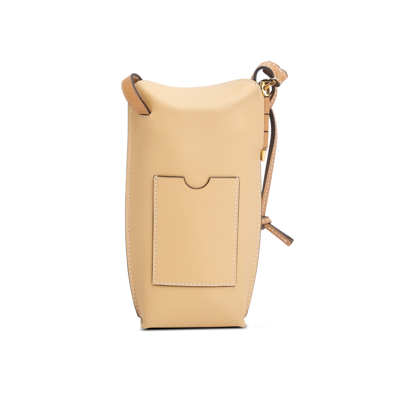 Loewe Beige Smooth Calfskin Gate Pocket Bag w/ Box