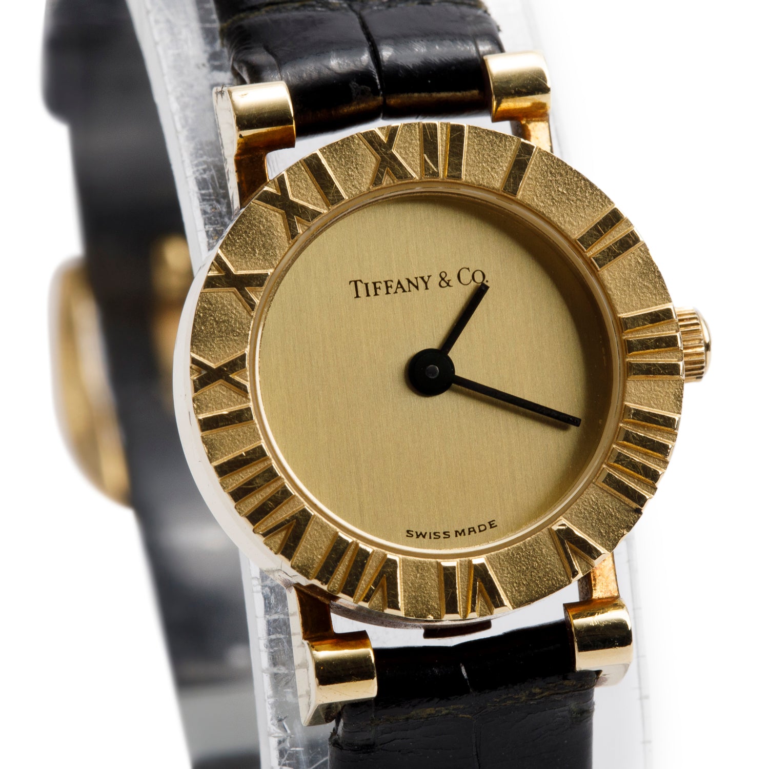 Tiffany & Co. 18k Yellow Gold Atlas 19 MM Watch