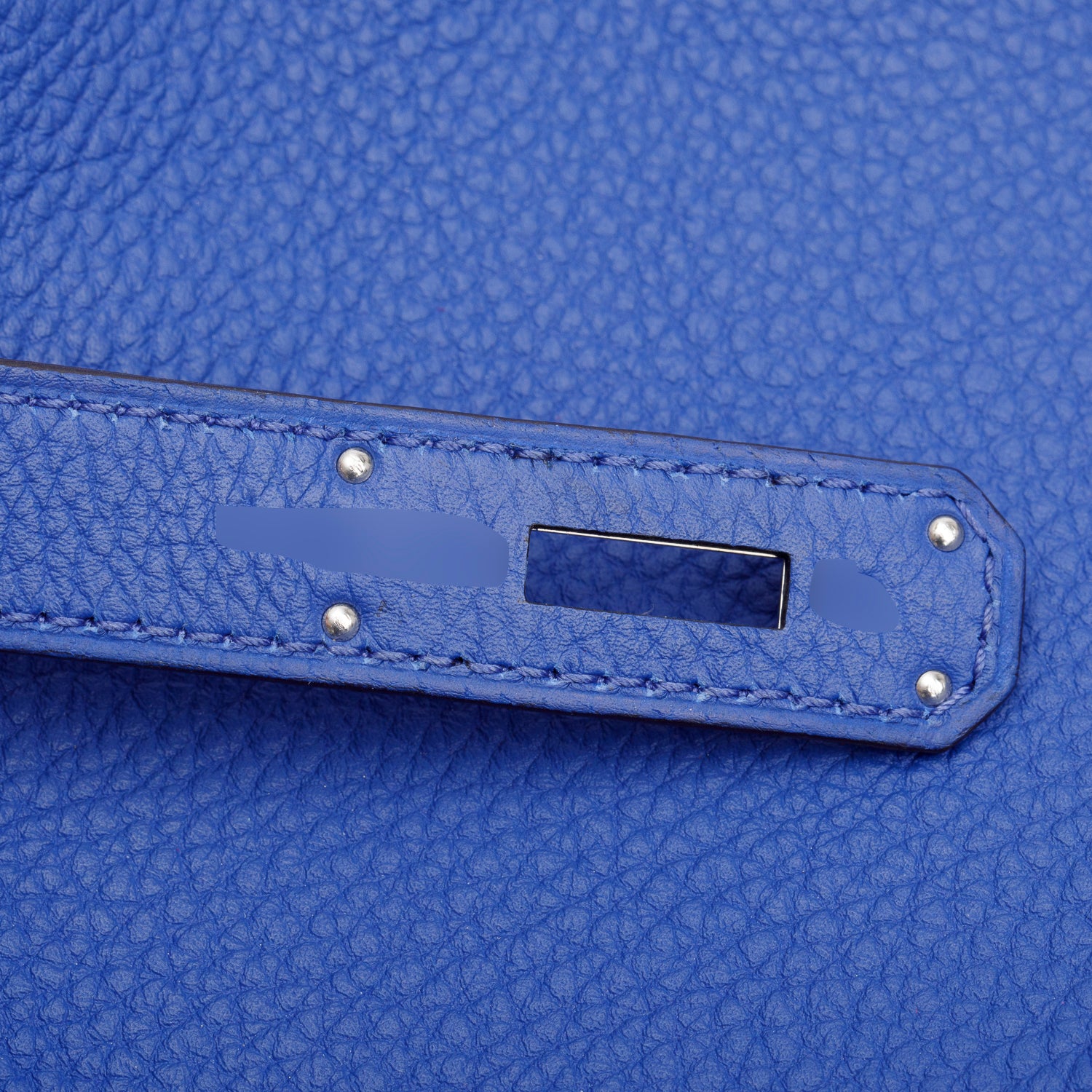 Hermes Blue Electrique Togo Birkin 35 w/ Box
