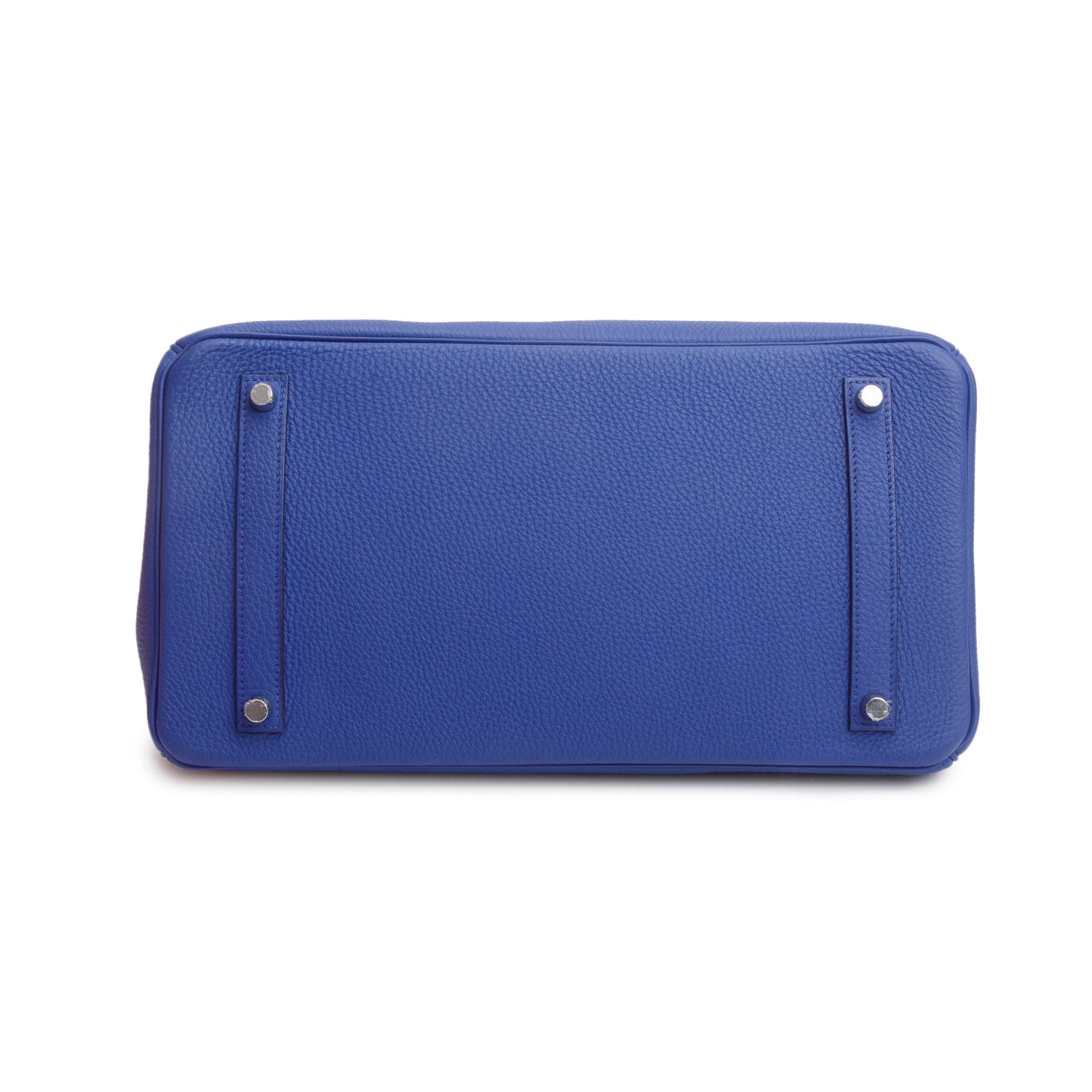 Hermes Blue Electrique Togo Birkin 35 w/ Box