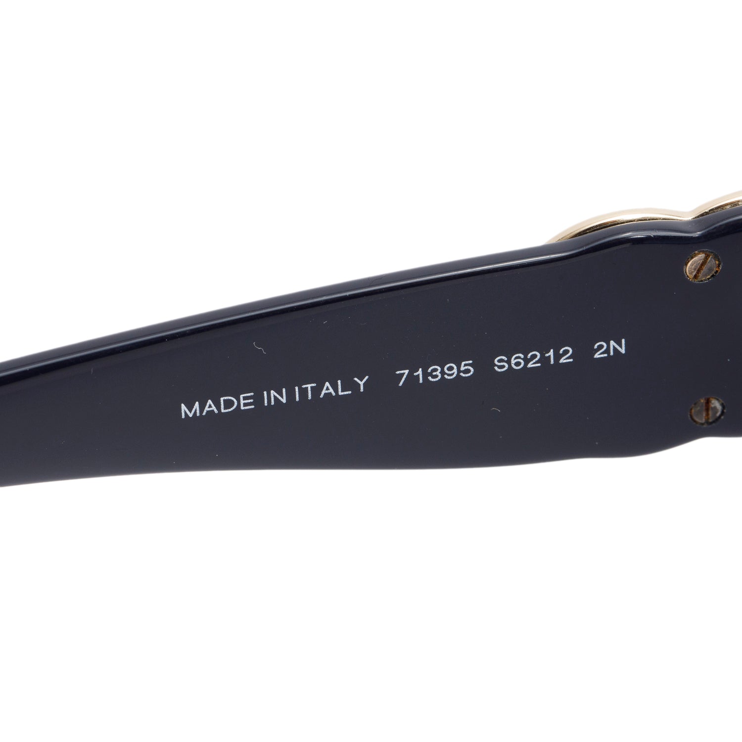 Chanel 2022 Navy S6212 Acetate Cat Eye Sunglasses w/ Case & Receipt