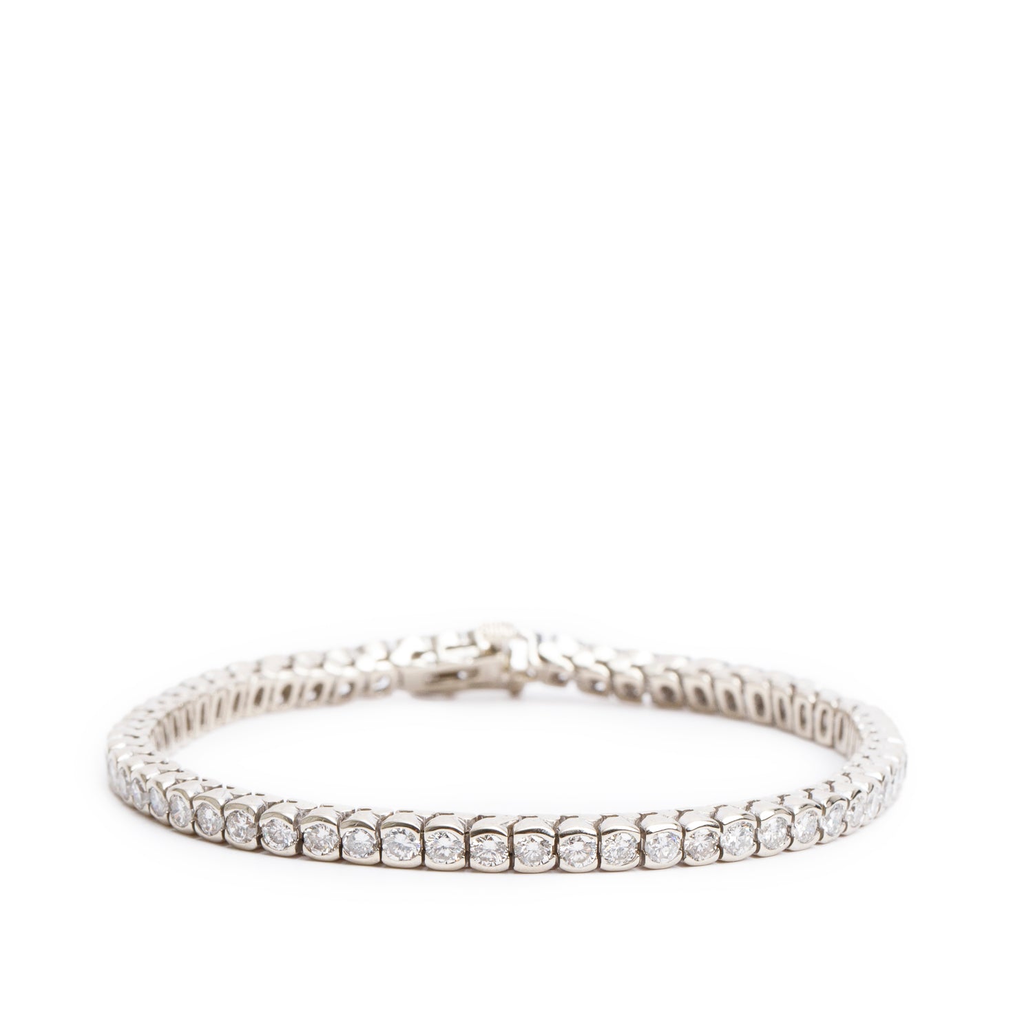 Hermes Rose Gold & Diamond Galop Bangle Bracelet – OLIVER'S