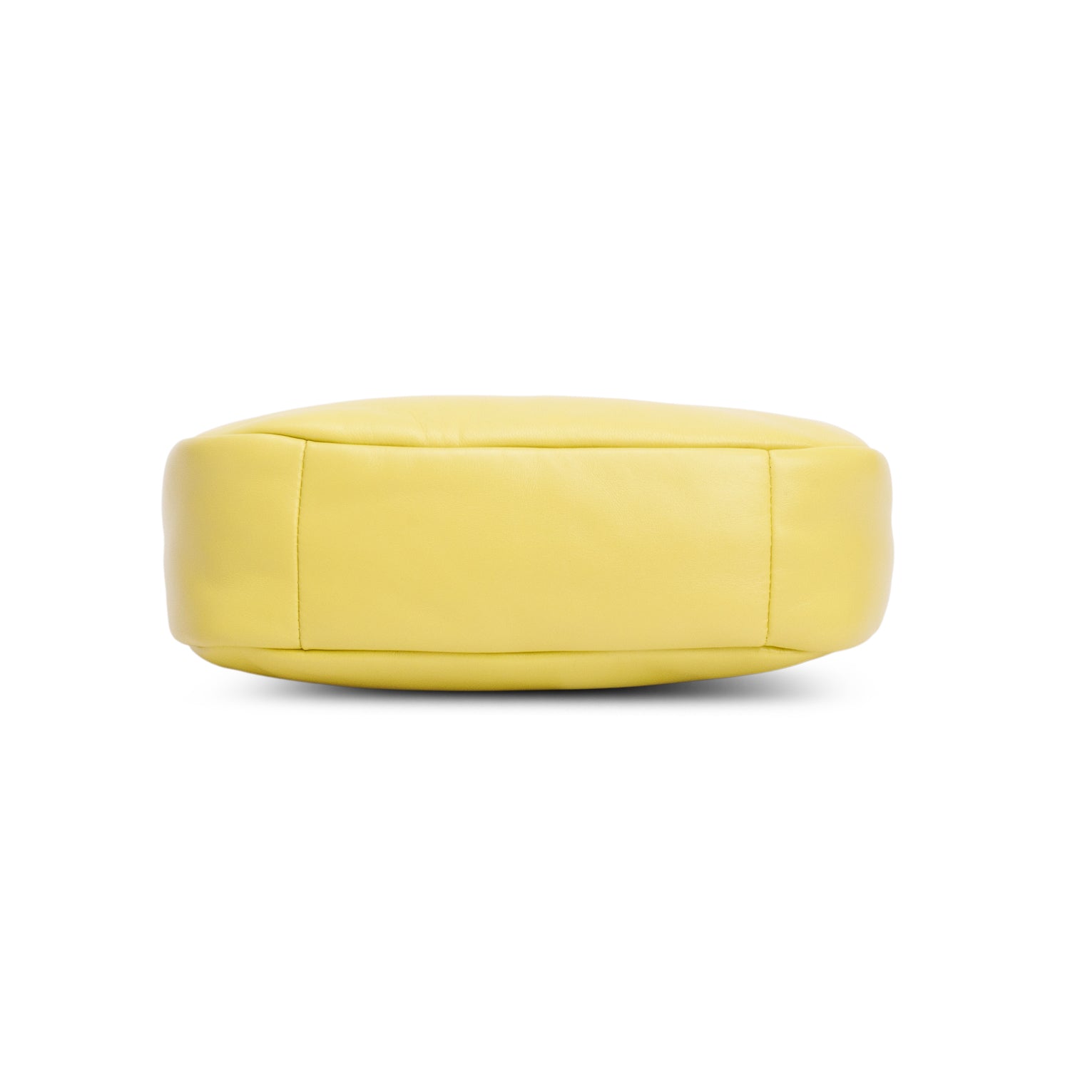 Prada Yellow Nappa Soft Padded Mini Bag w/ Strap