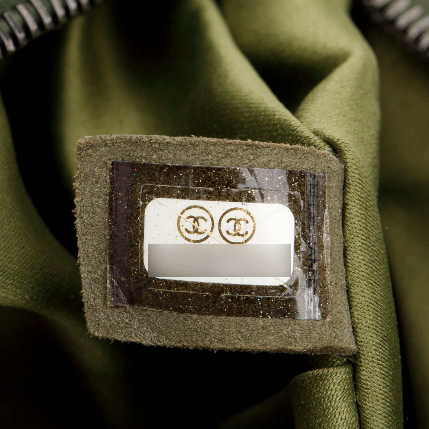 Chanel Green Canvas Coco Cuba Charms Waist Bag