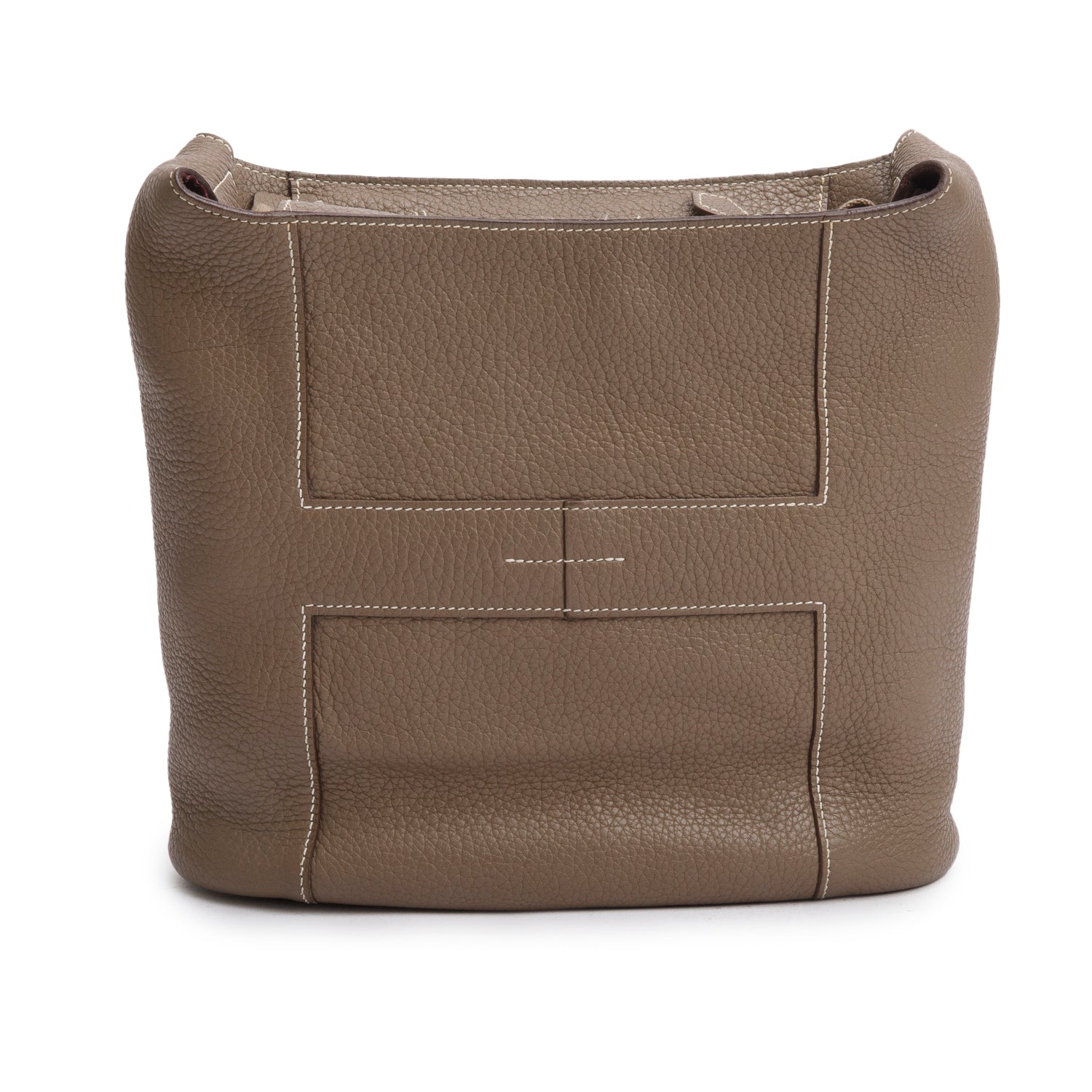 Hermes Etoupe Taurillon Clemence Sac Good News PM