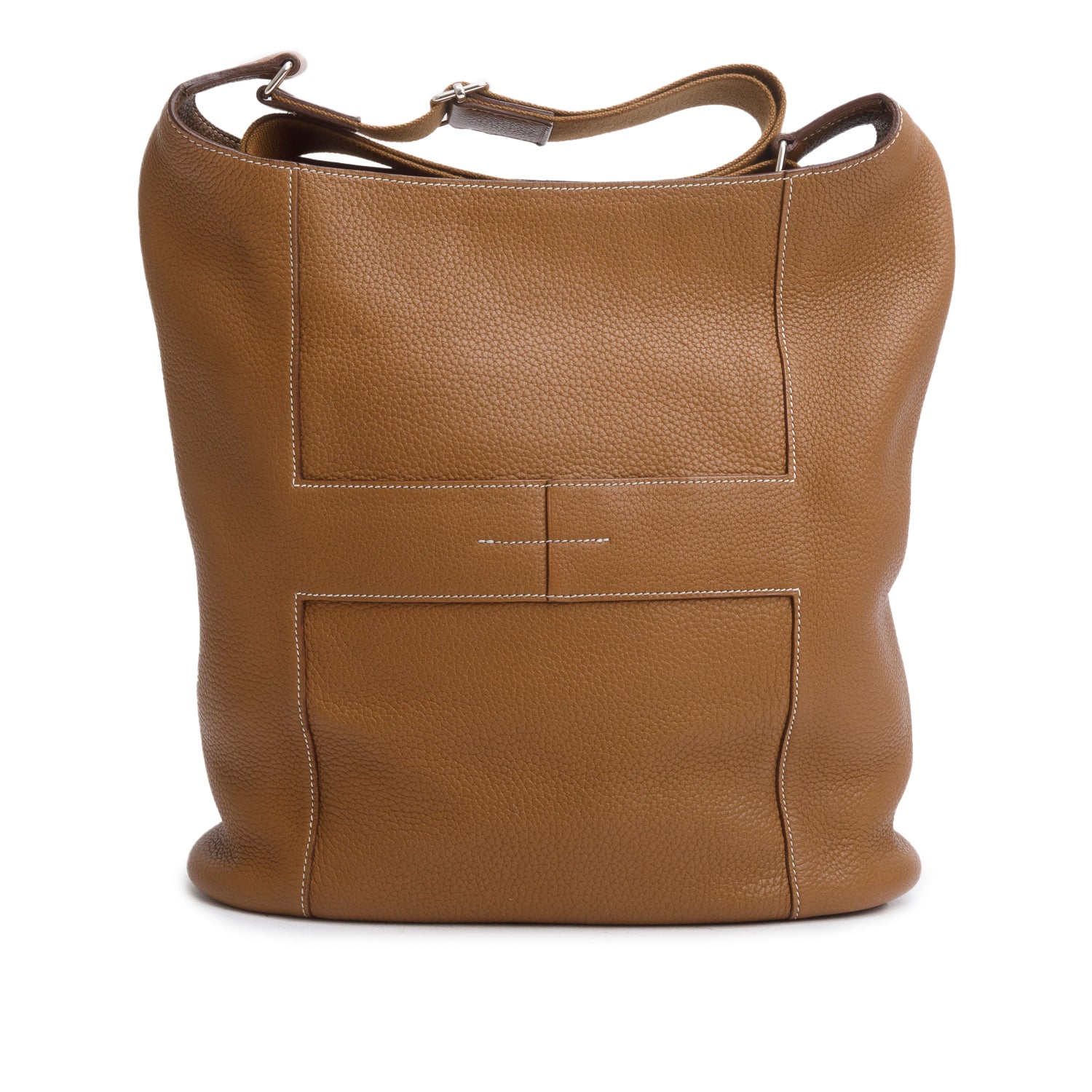 Hermes Gold Taurillon Clemence Sac Good News GM